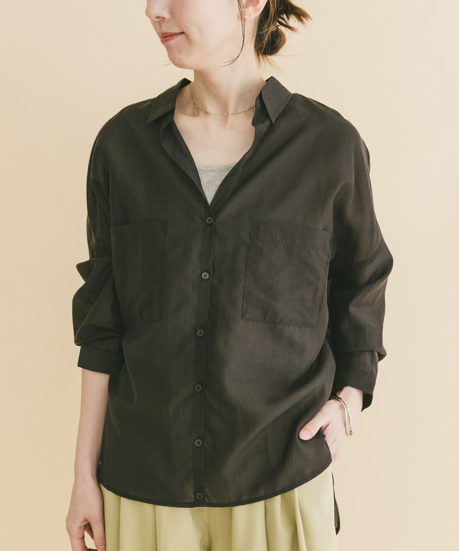 身長：164cm サイズ：Free