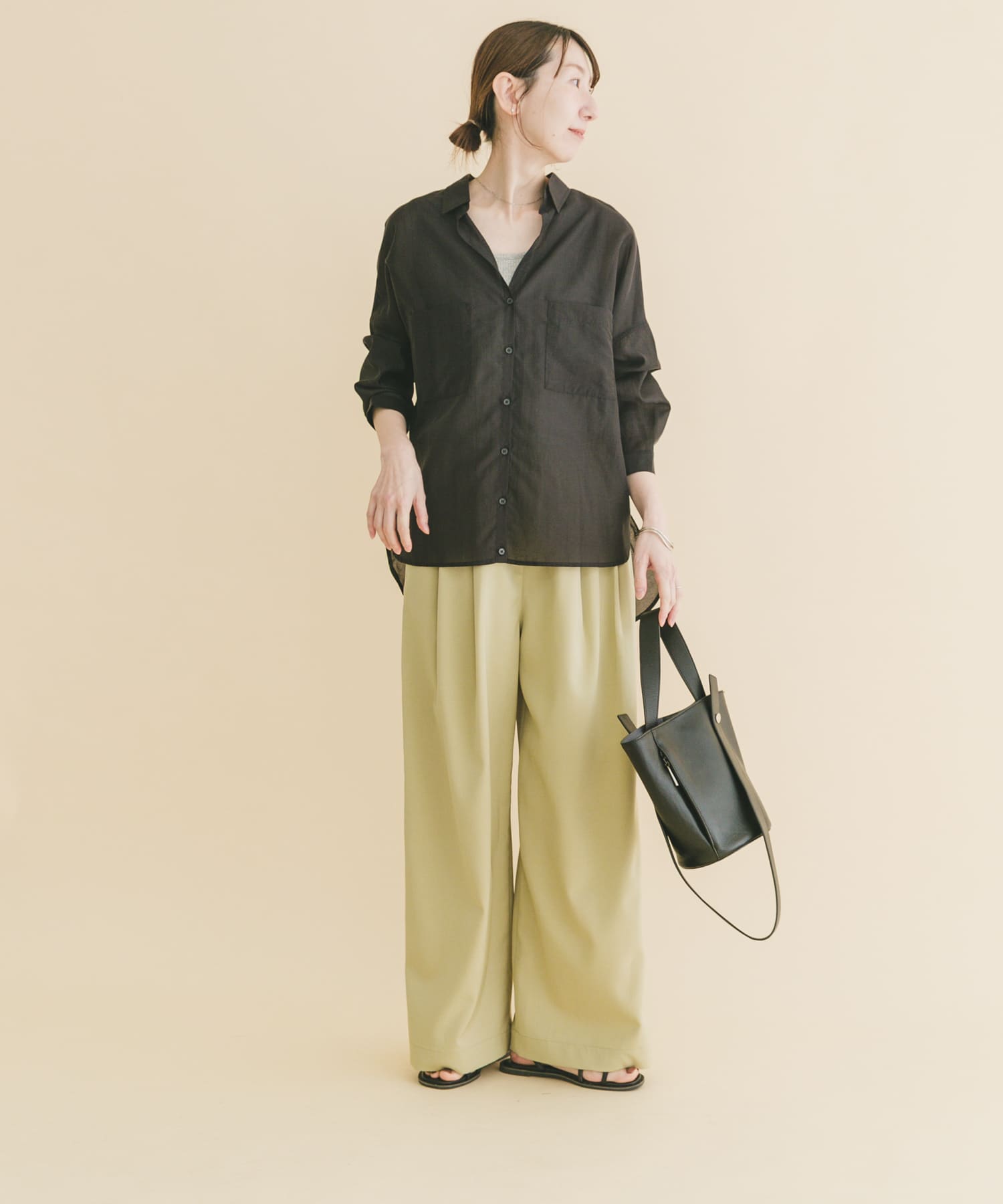 身長：164cm サイズ：Free