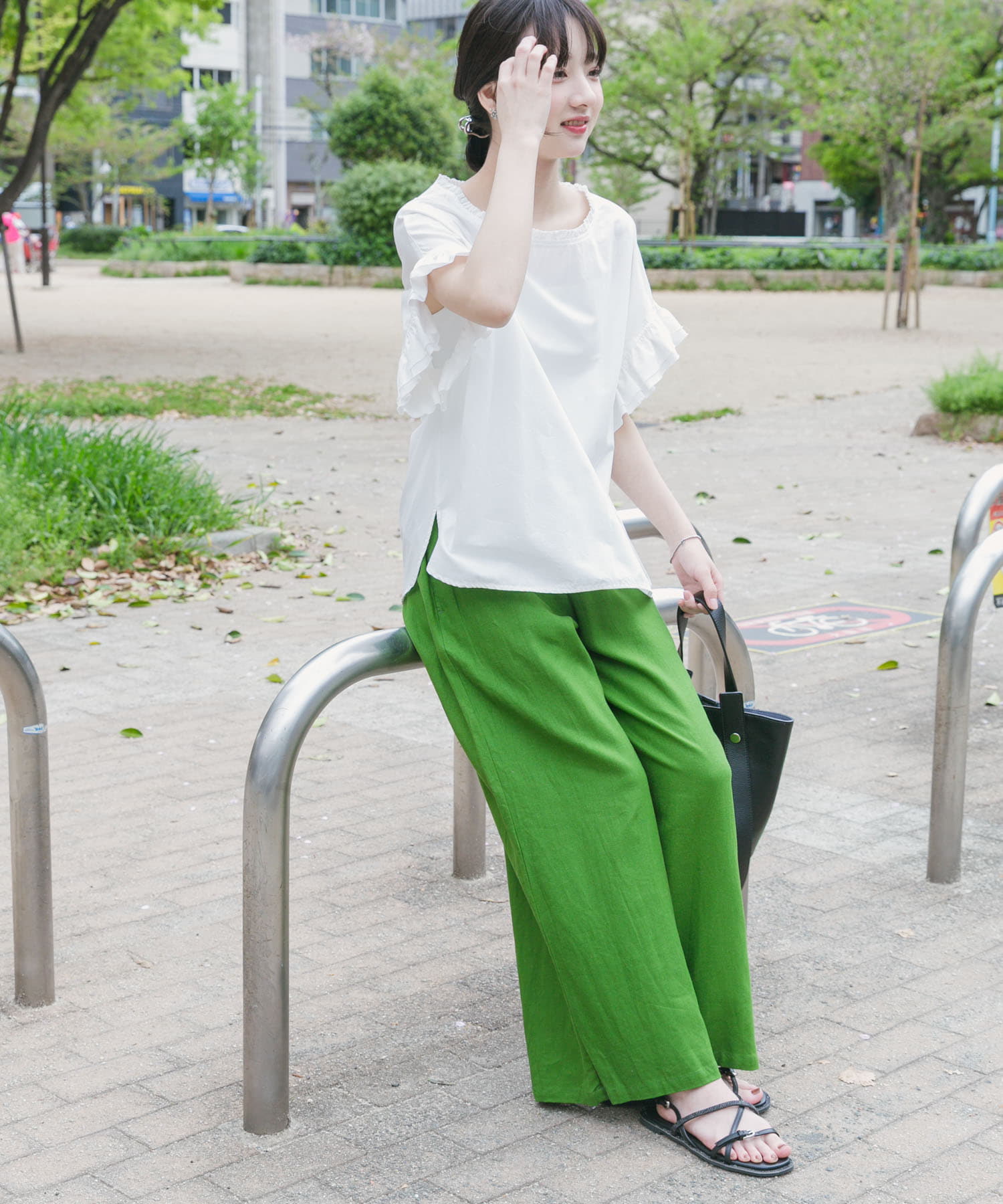 身長：160cm サイズ：S