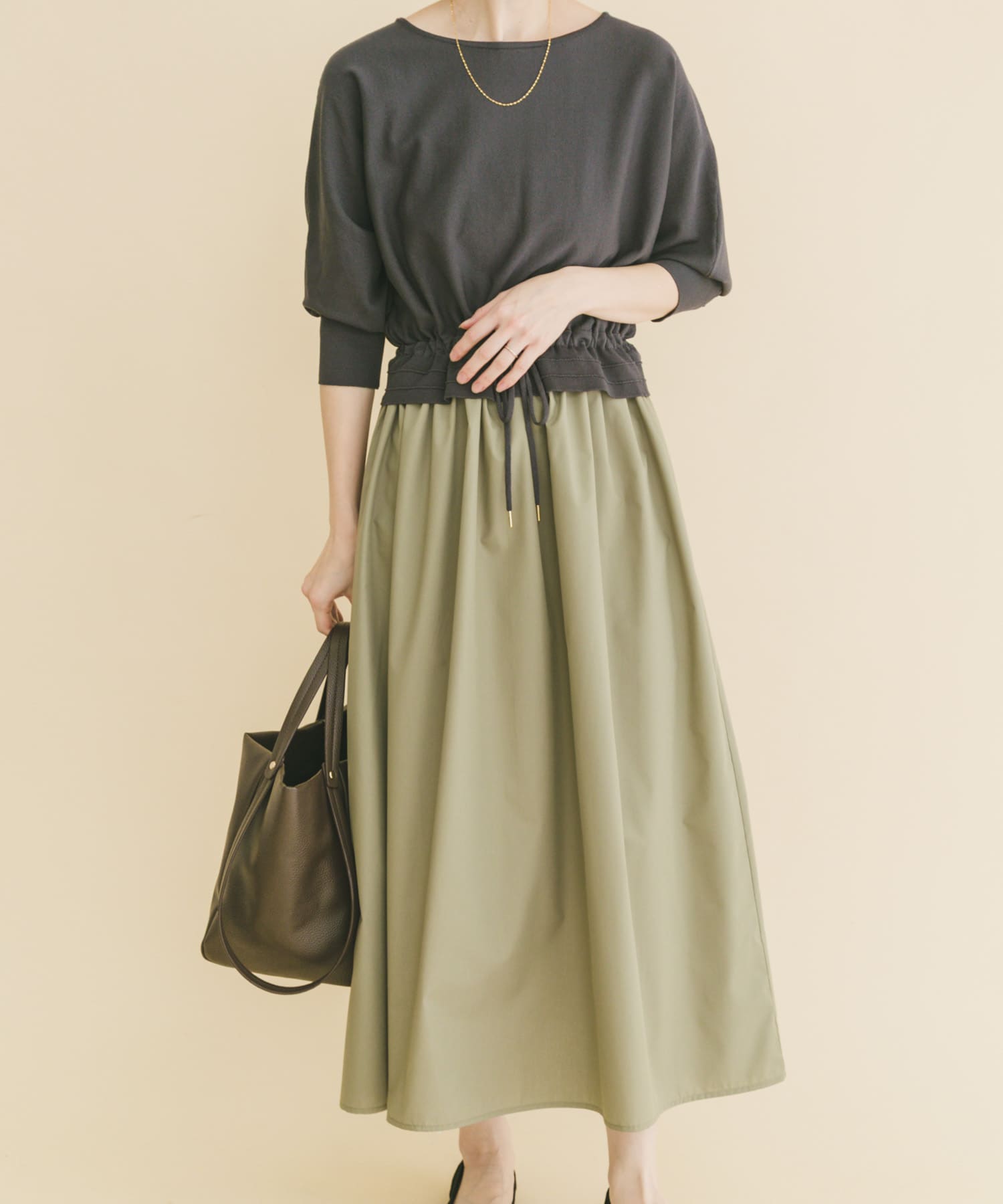 身長：164cm サイズ：Free