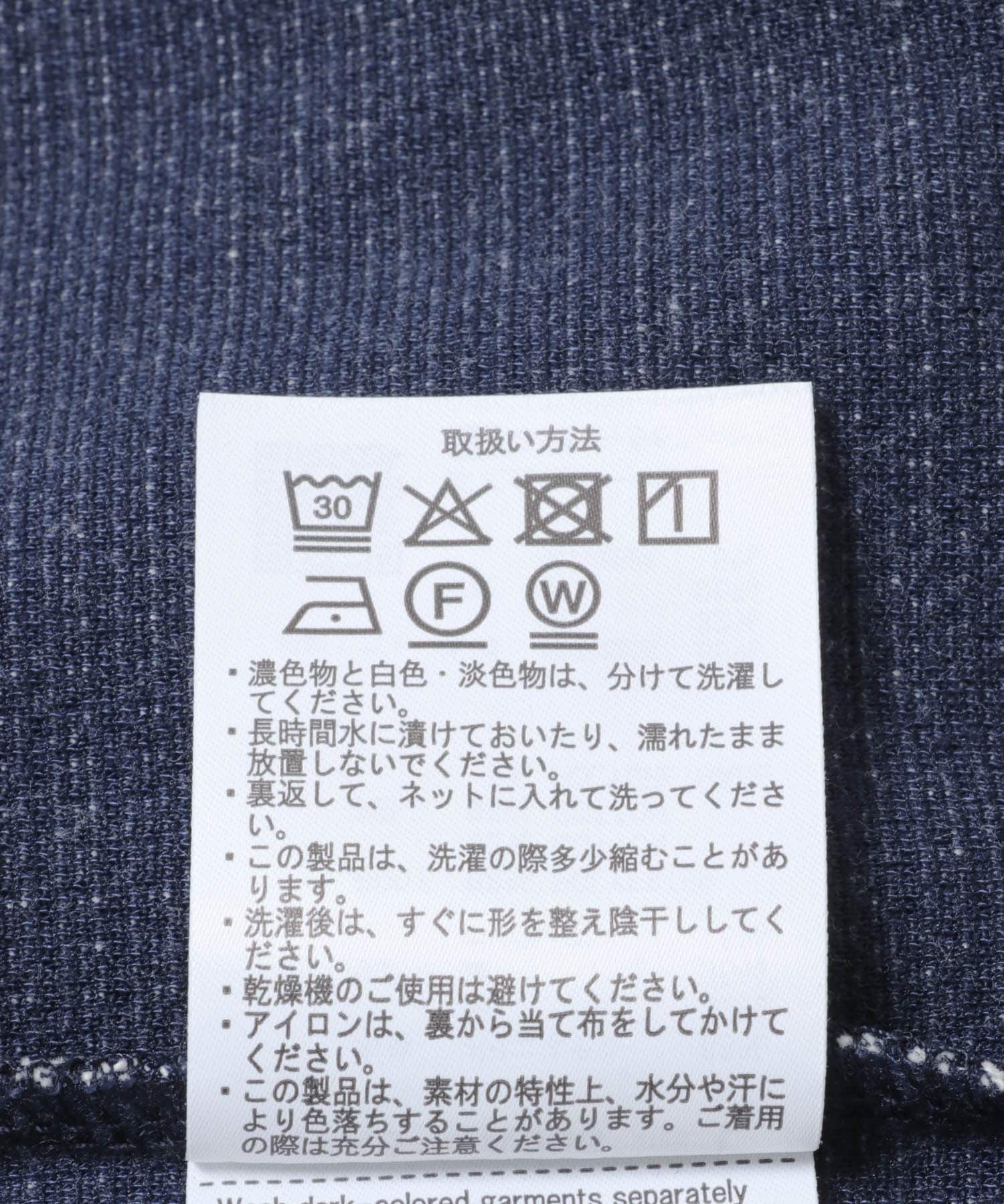 バーズアイ ジャカード スウェット NVY M
