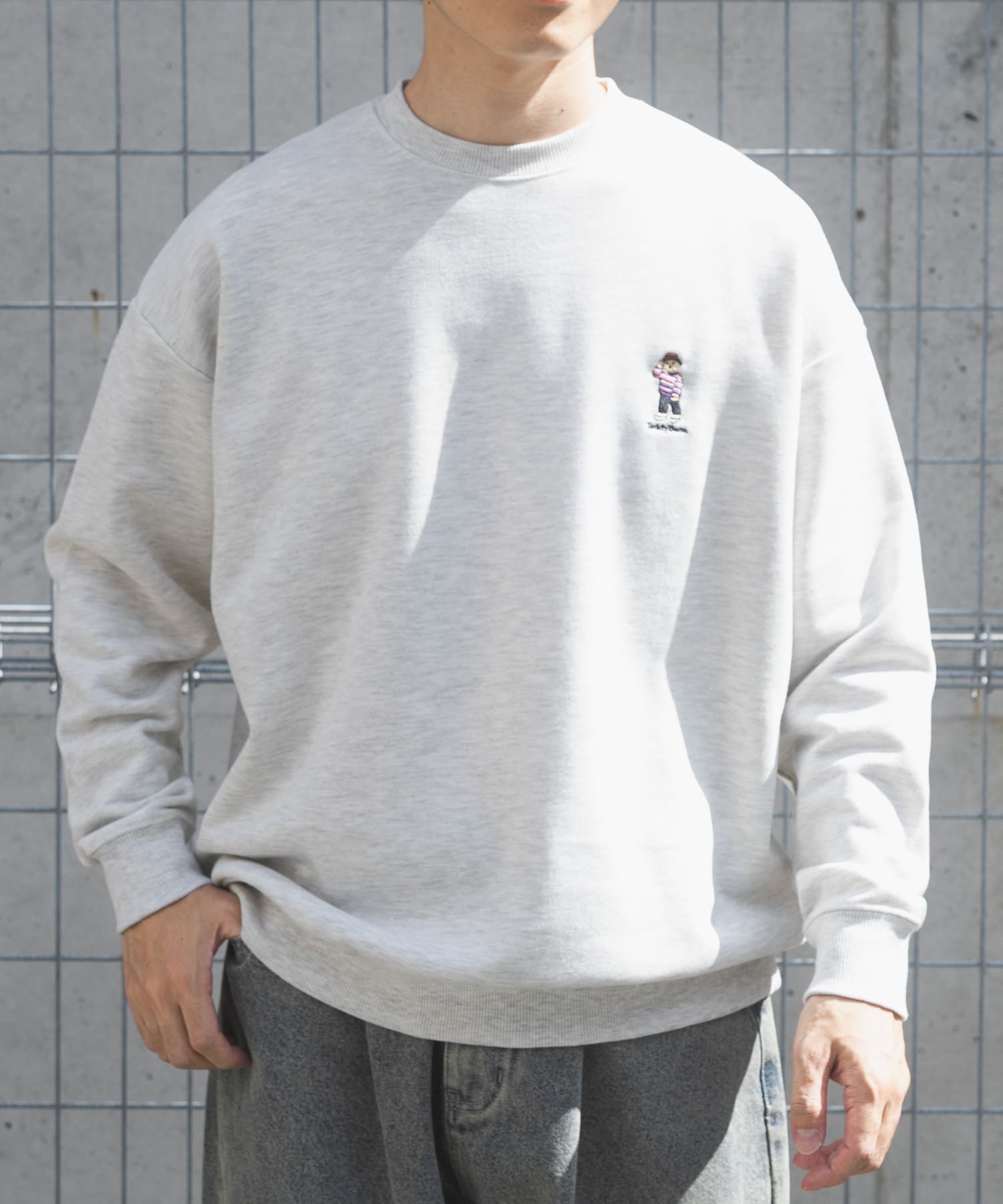 TeddyBear ワンポイント スウェット