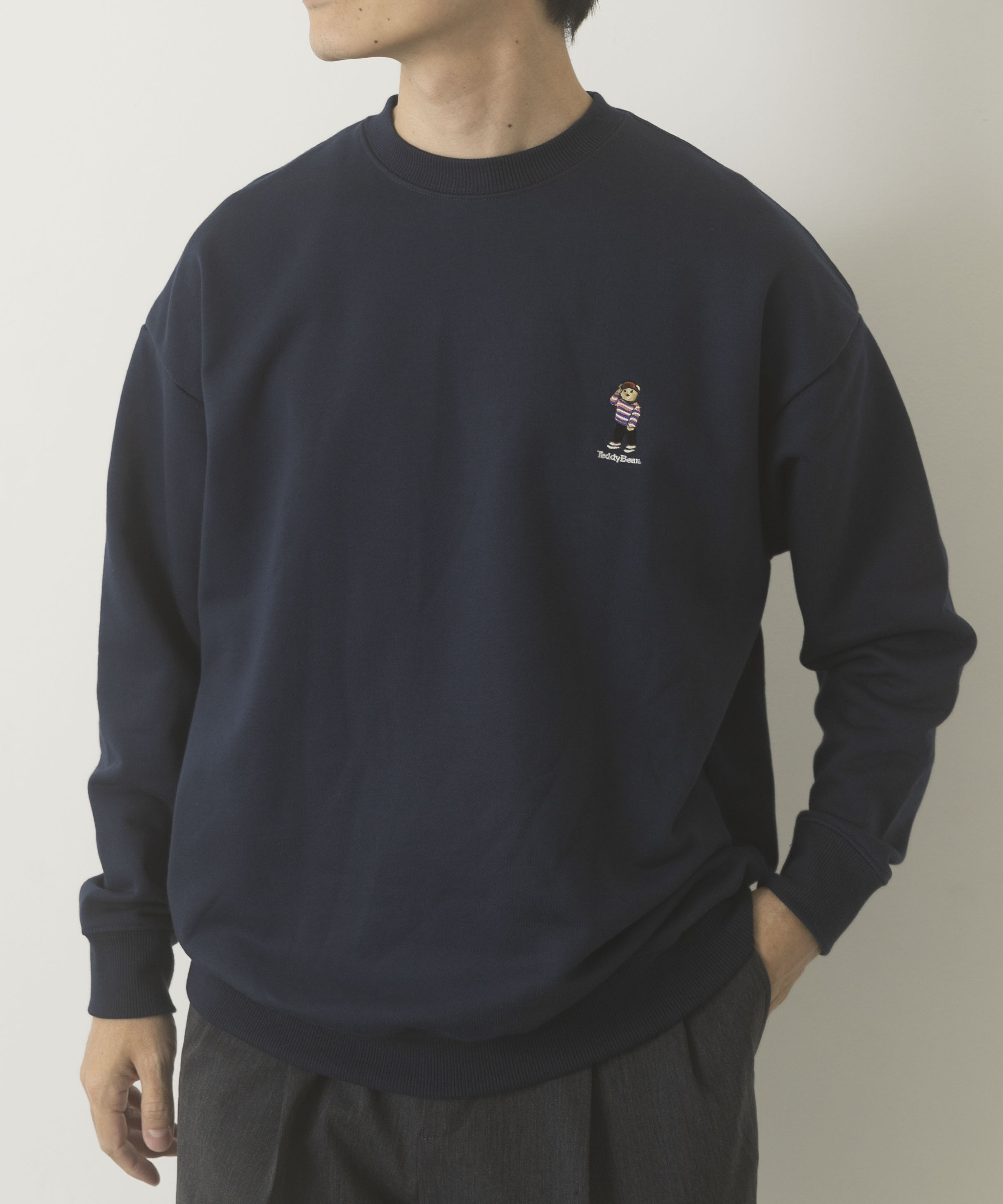 TeddyBear ワンポイント スウェット