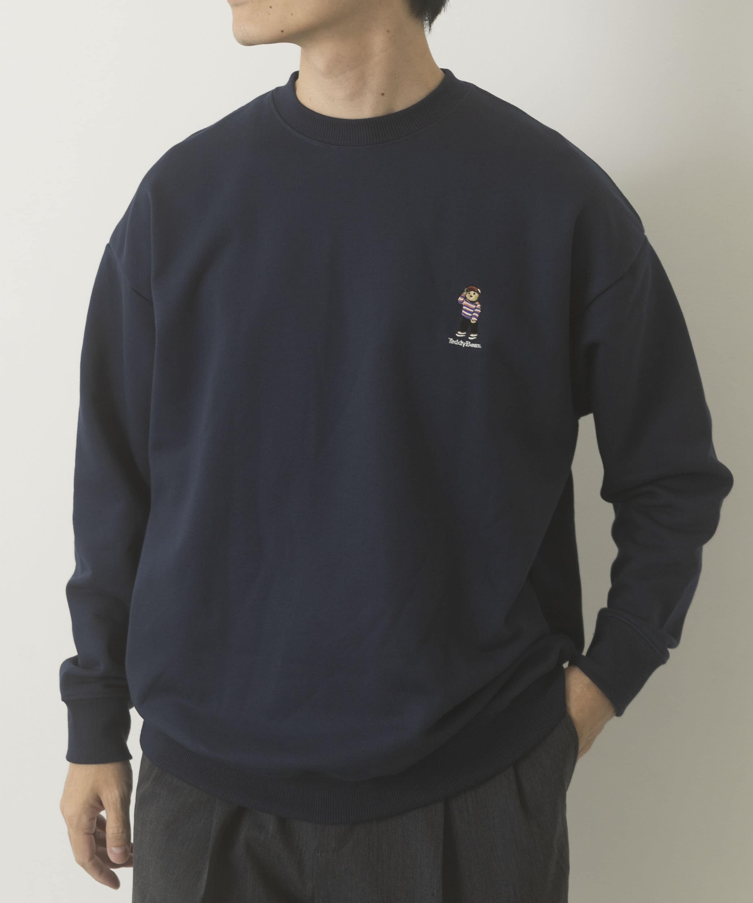 TeddyBear ワンポイント スウェット