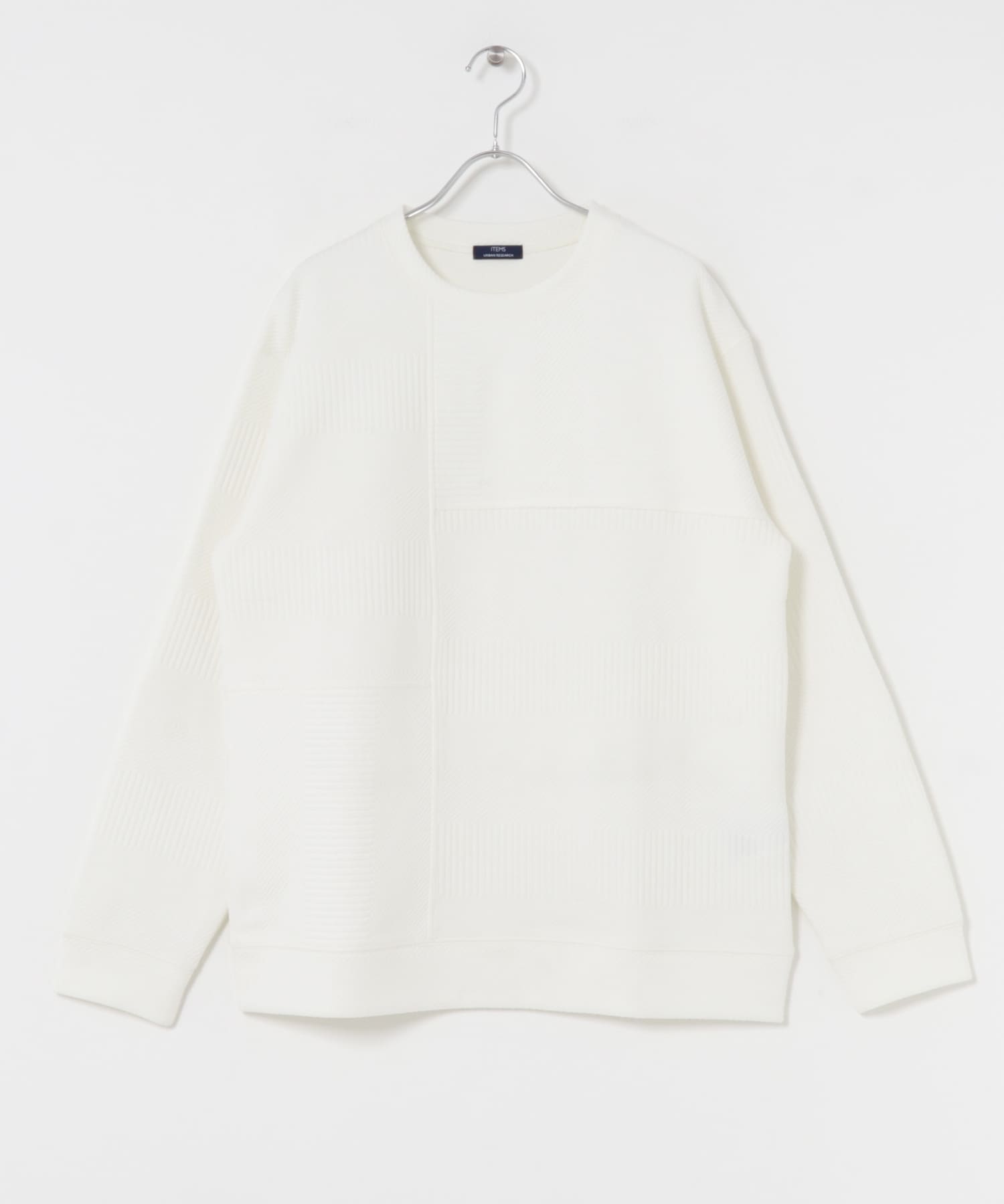 キリカエ ジャカード クルーネックtops