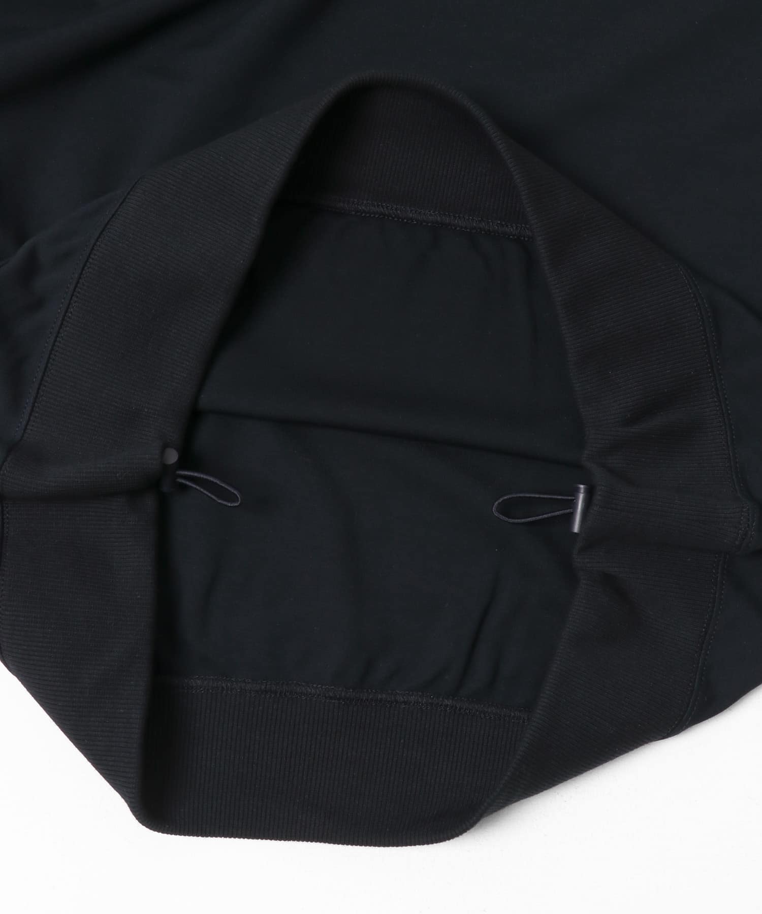 サイドストレージ長袖ポンチTops BLK M