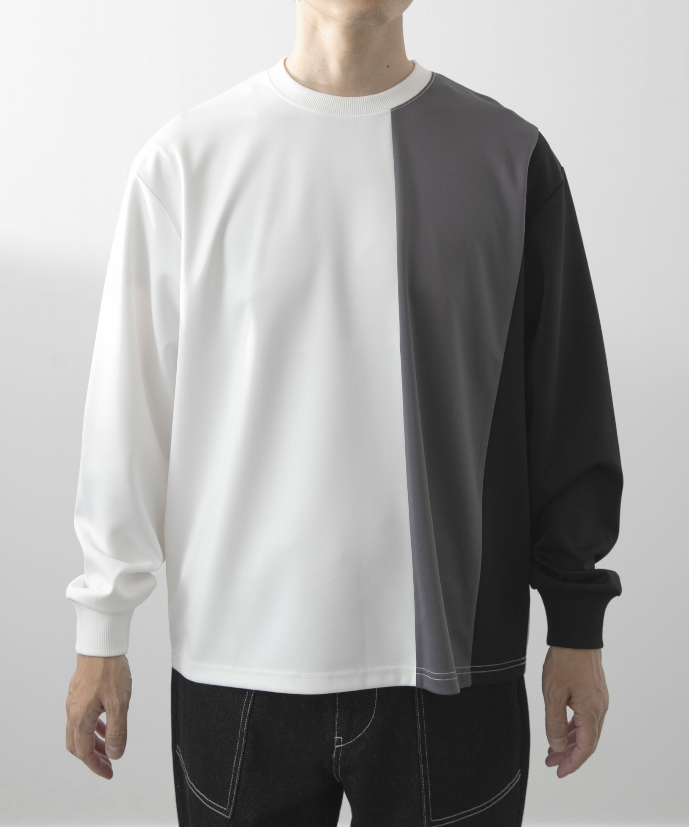 ポンチ切替 ロングスリーブ Tops(M BEG): トップス｜URBAN RESEARCH