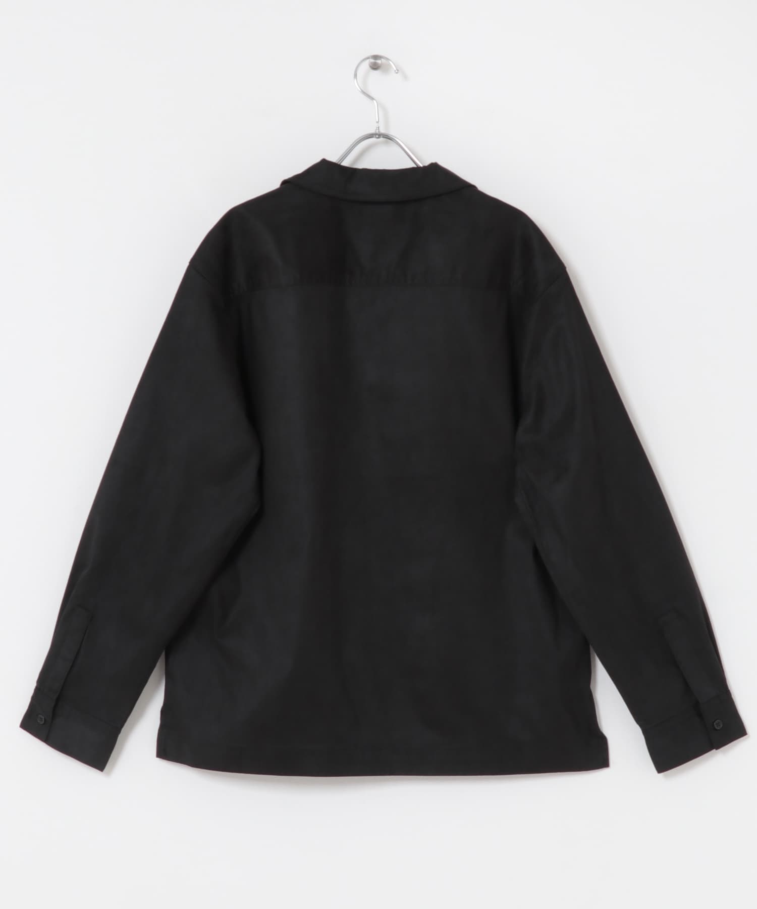 FS Open Collar Shirts BLK M