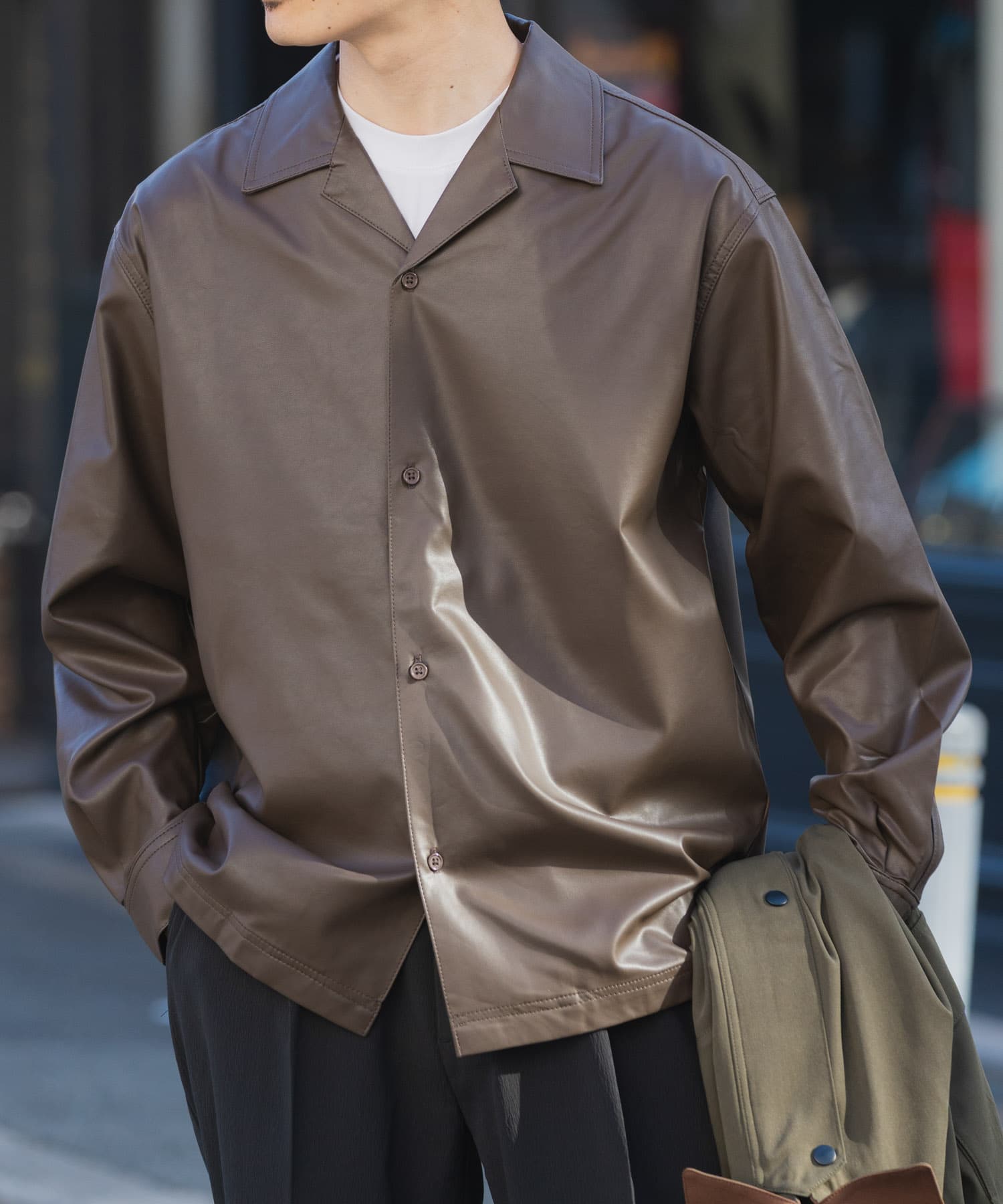 F.L. Open Collar Shirts