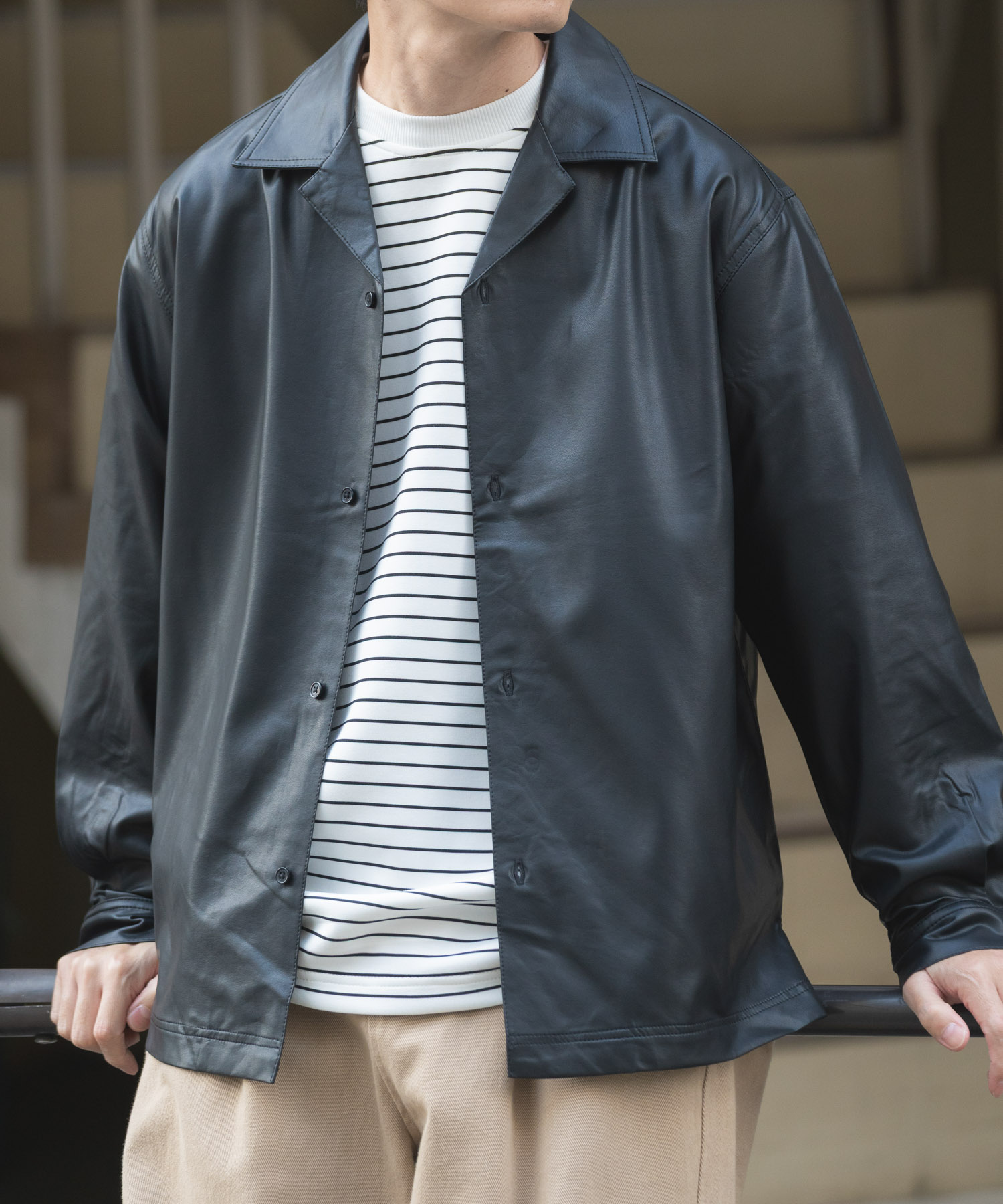 F.L. Open Collar Shirts