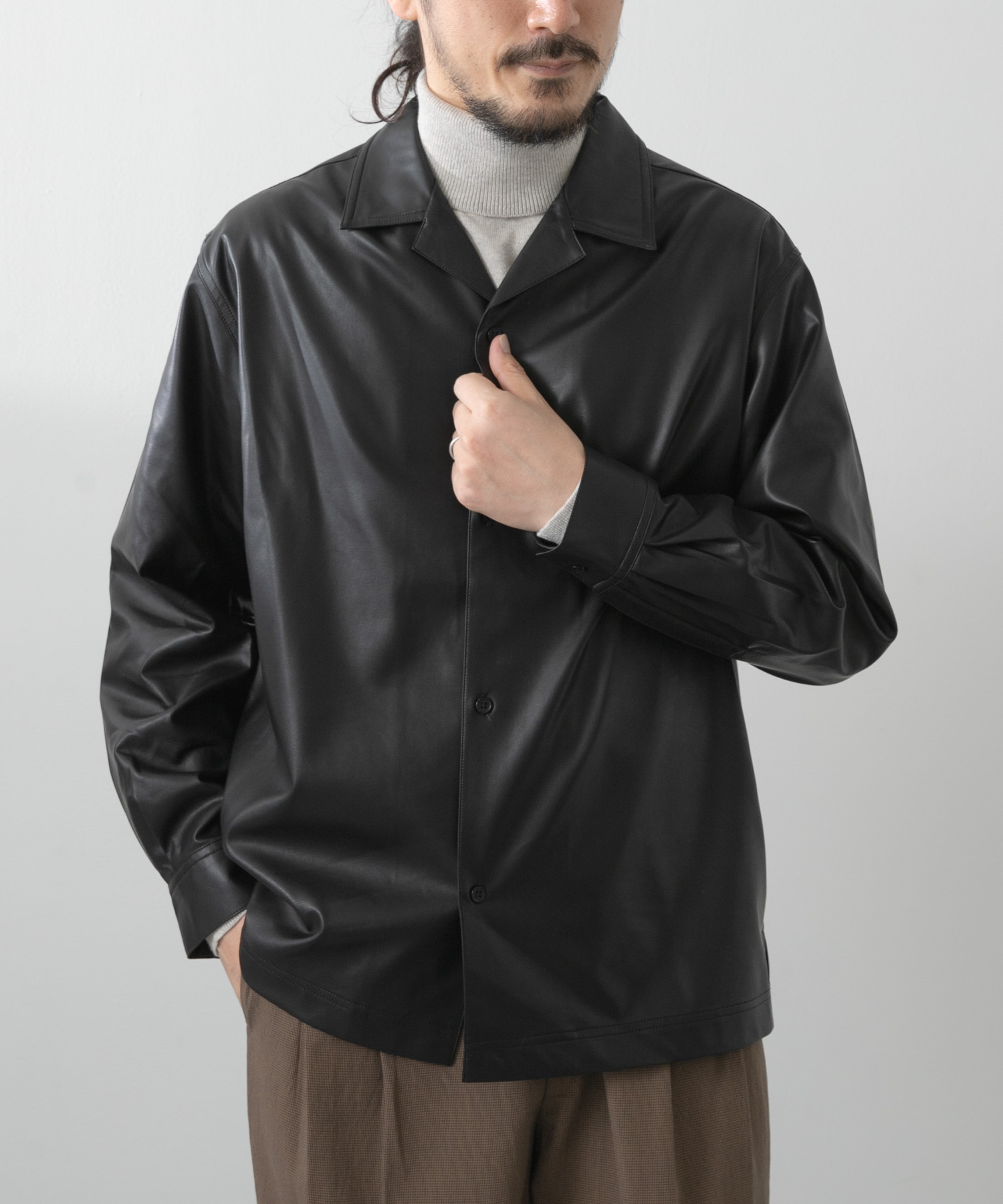 F.L. Open Collar Shirts