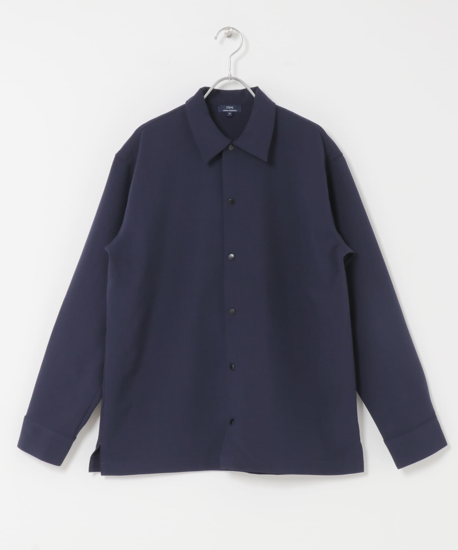 2wayストレッチロングスリーブスナップシャツ(M NVY): トップス｜URBAN