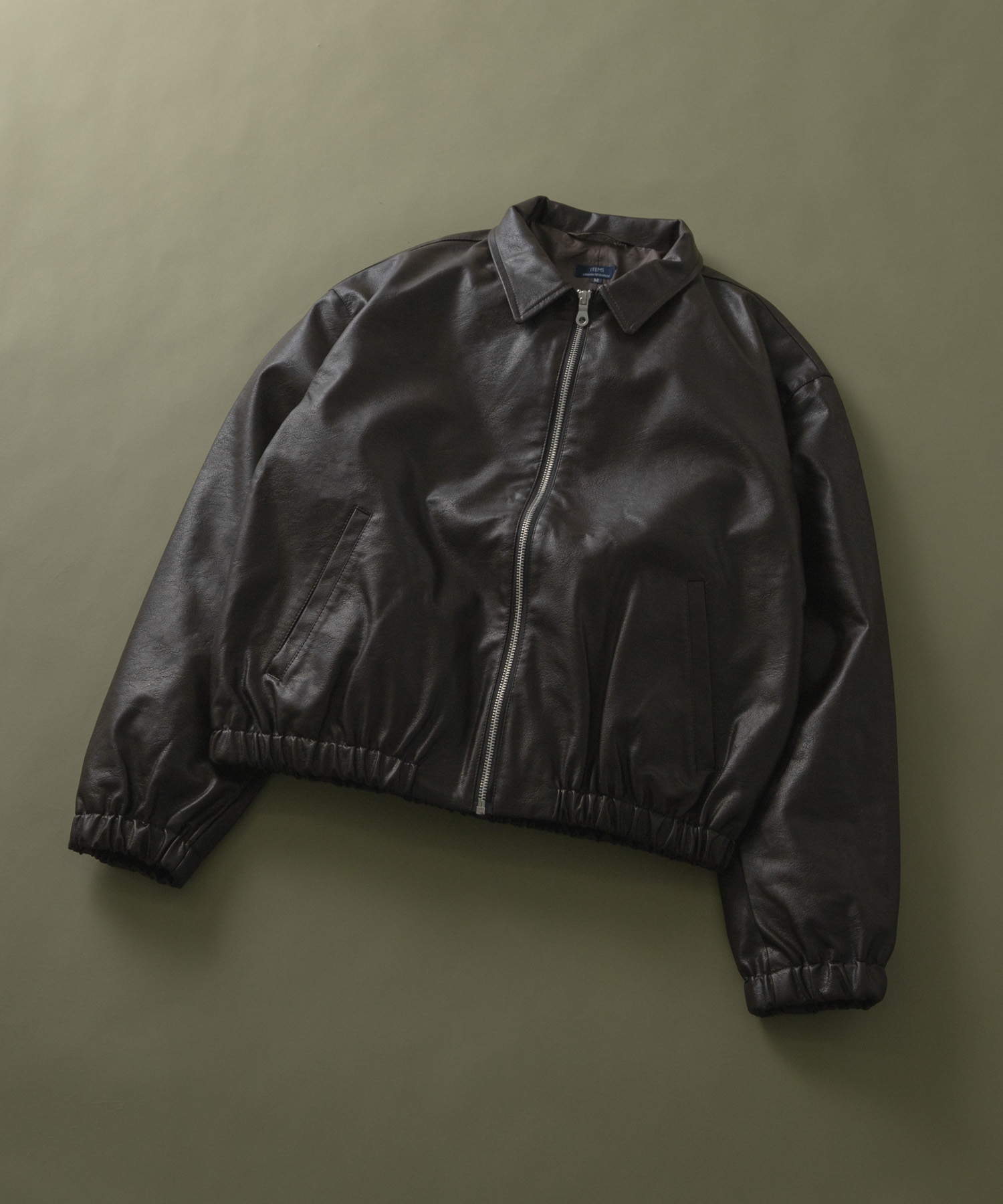 F.L. ジップアップ ジャケット BRN L