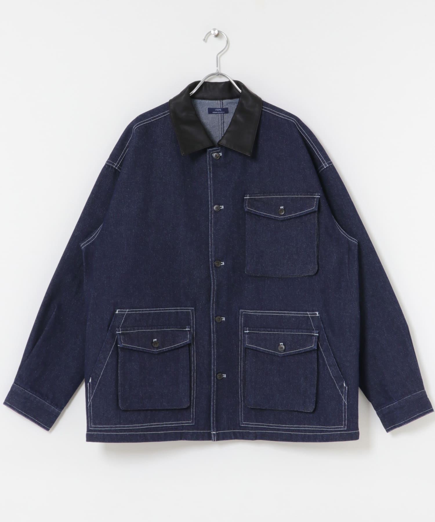 美品 Merz b. Schwanen カバーオール ジャケット 903P▲ MADE ファッション 美品 Merz b. Schwanen カバーオール ジャケット 903P△