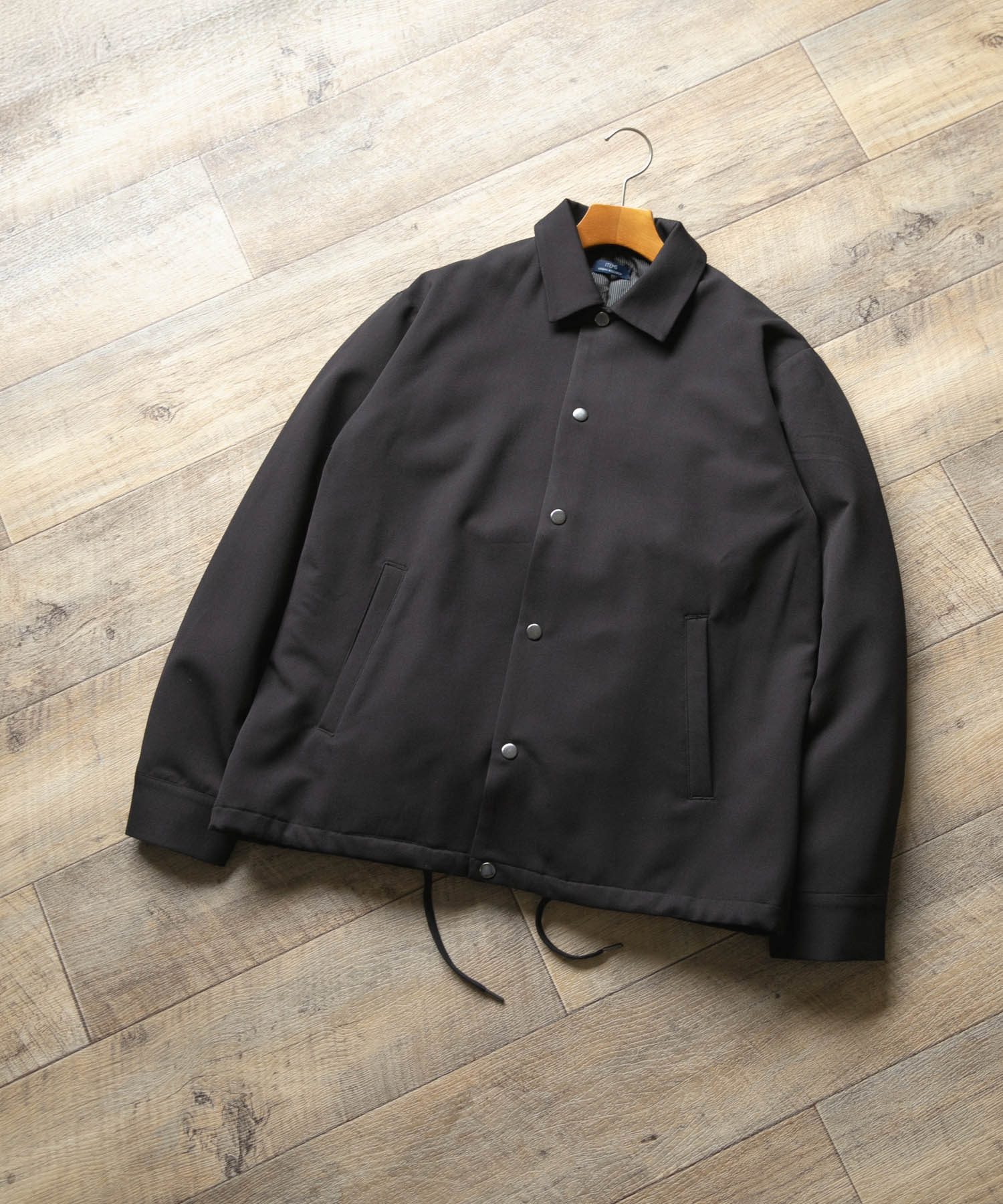 TR コーチジャケット BLK M