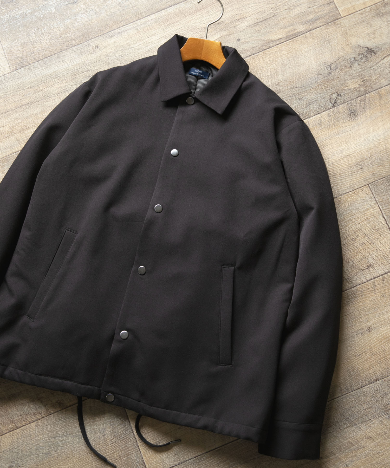 TR コーチジャケット BLK M