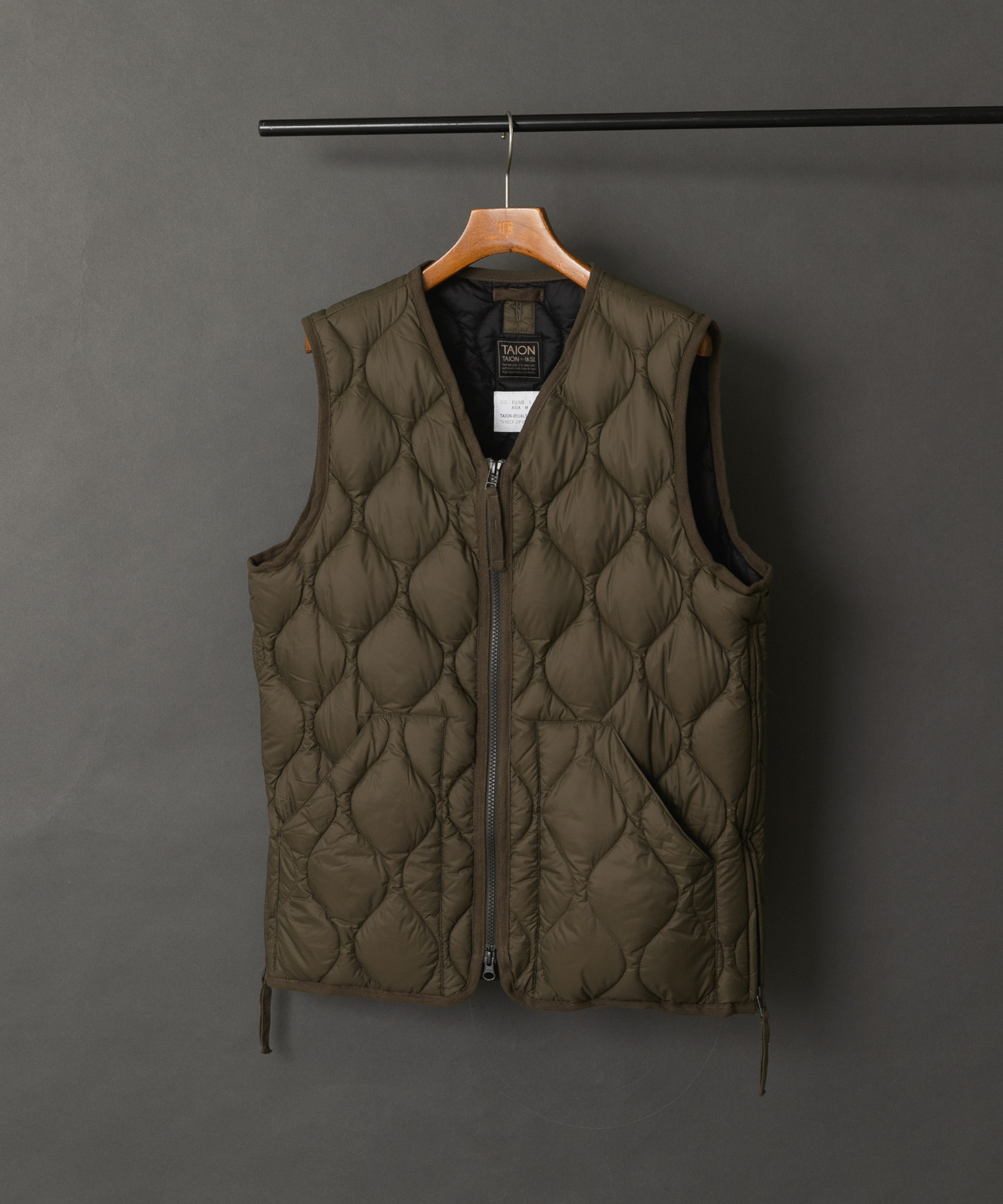 TAION Military Wzip Down Vest
