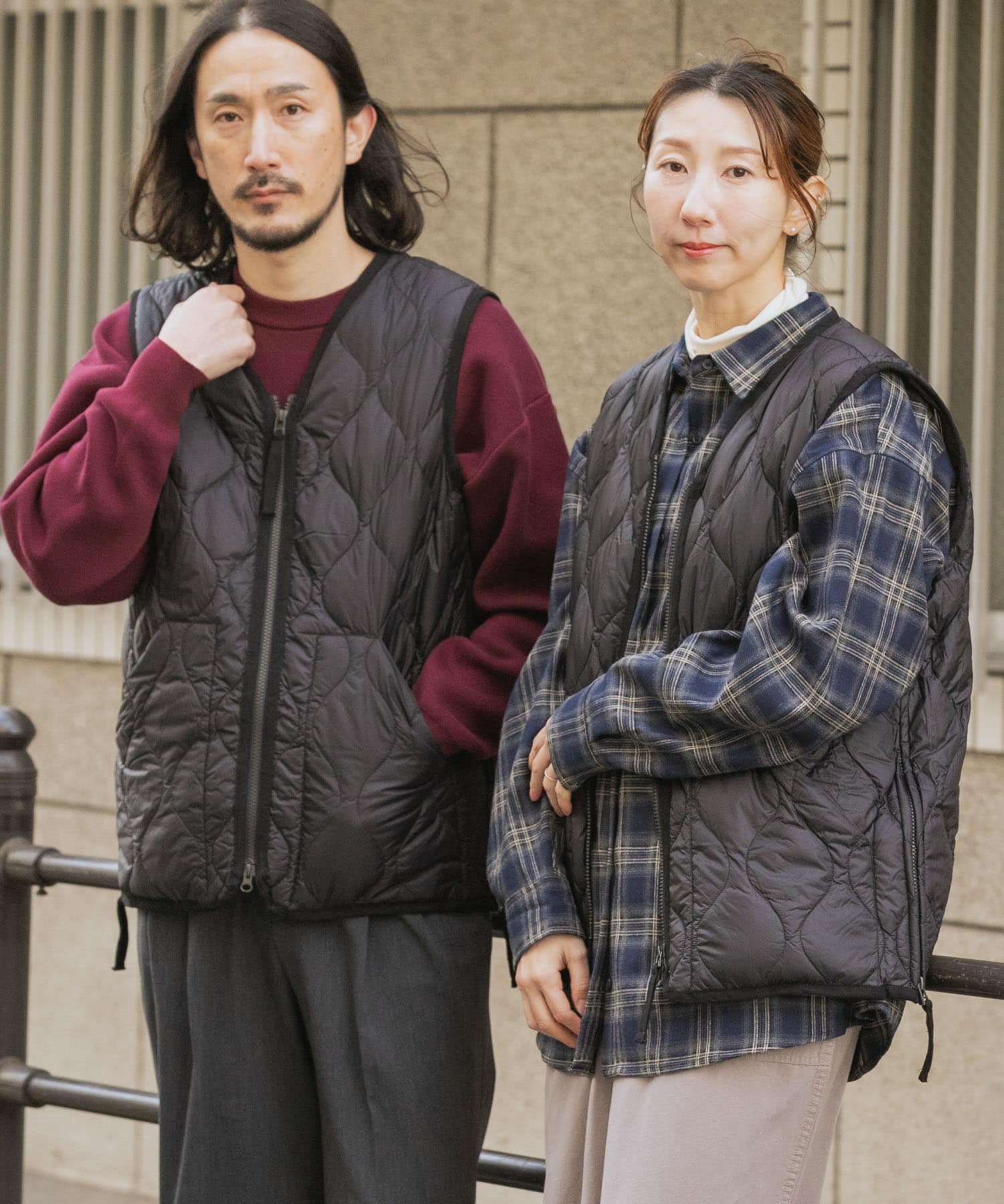 TAION　Military Wzip Down Vest