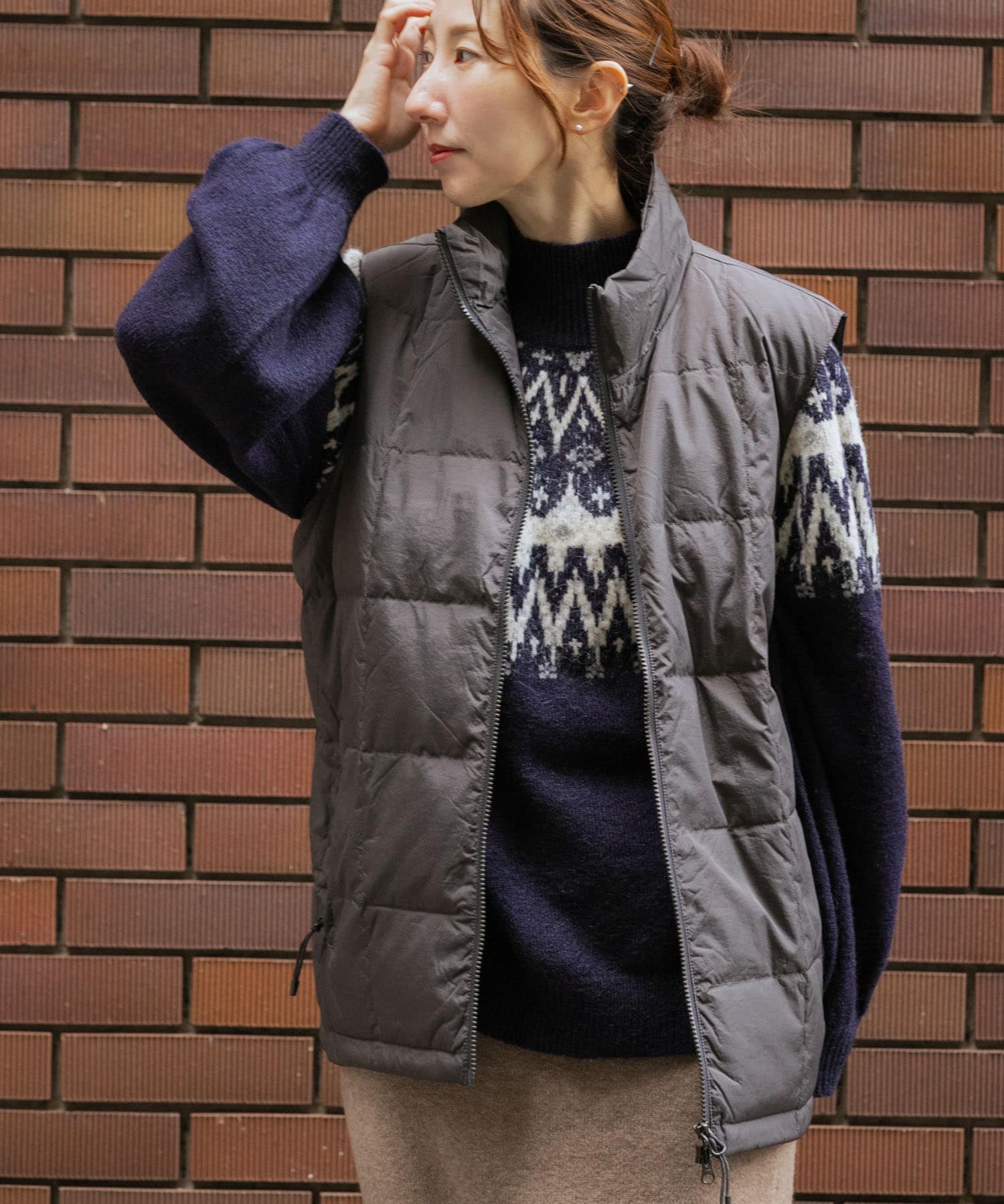 身長：164cm サイズ：M