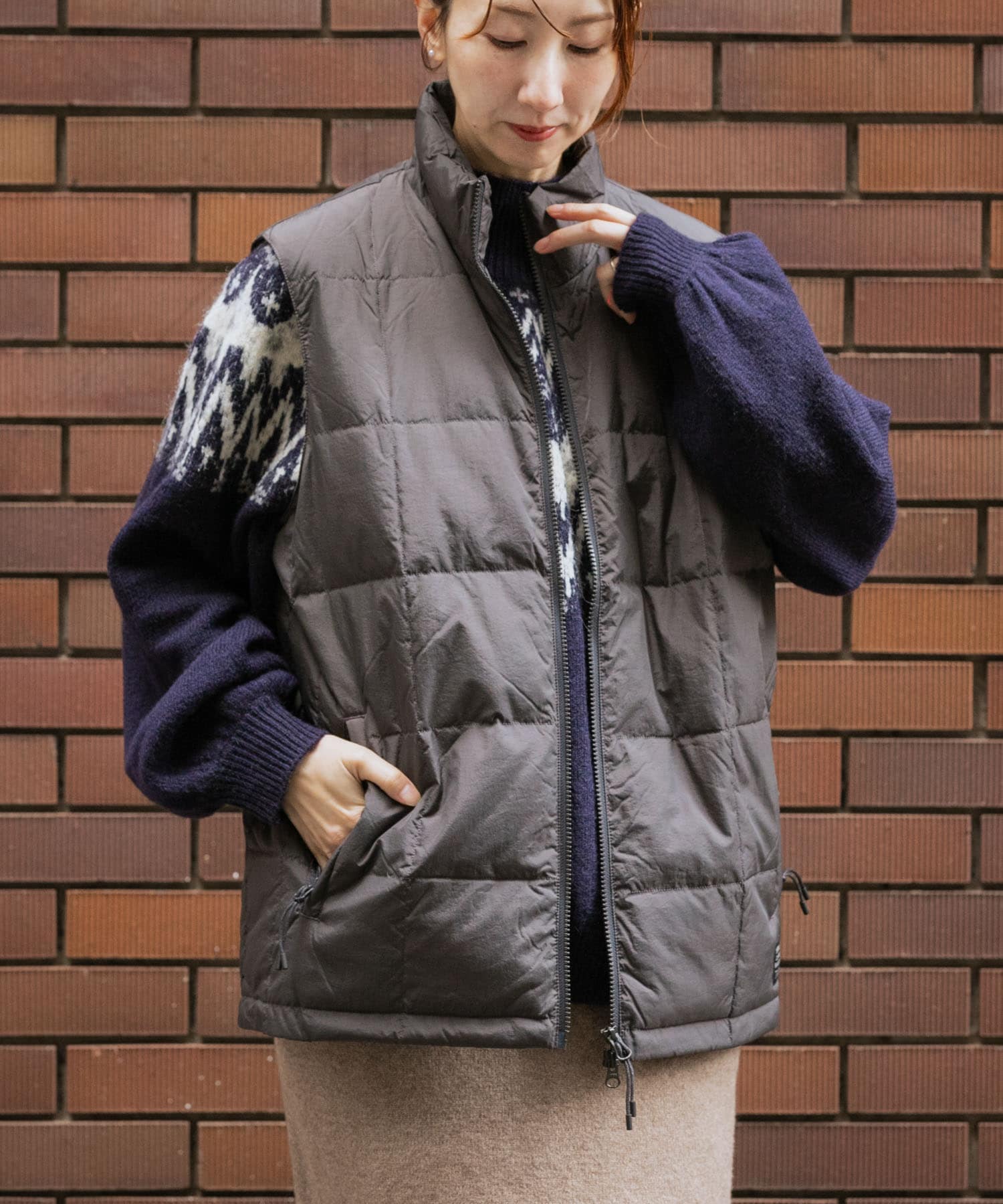 身長：164cm サイズ：M