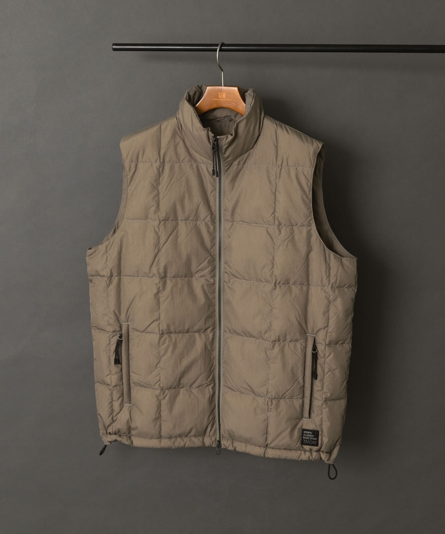 TAION　SC Track Down Vest KHK M