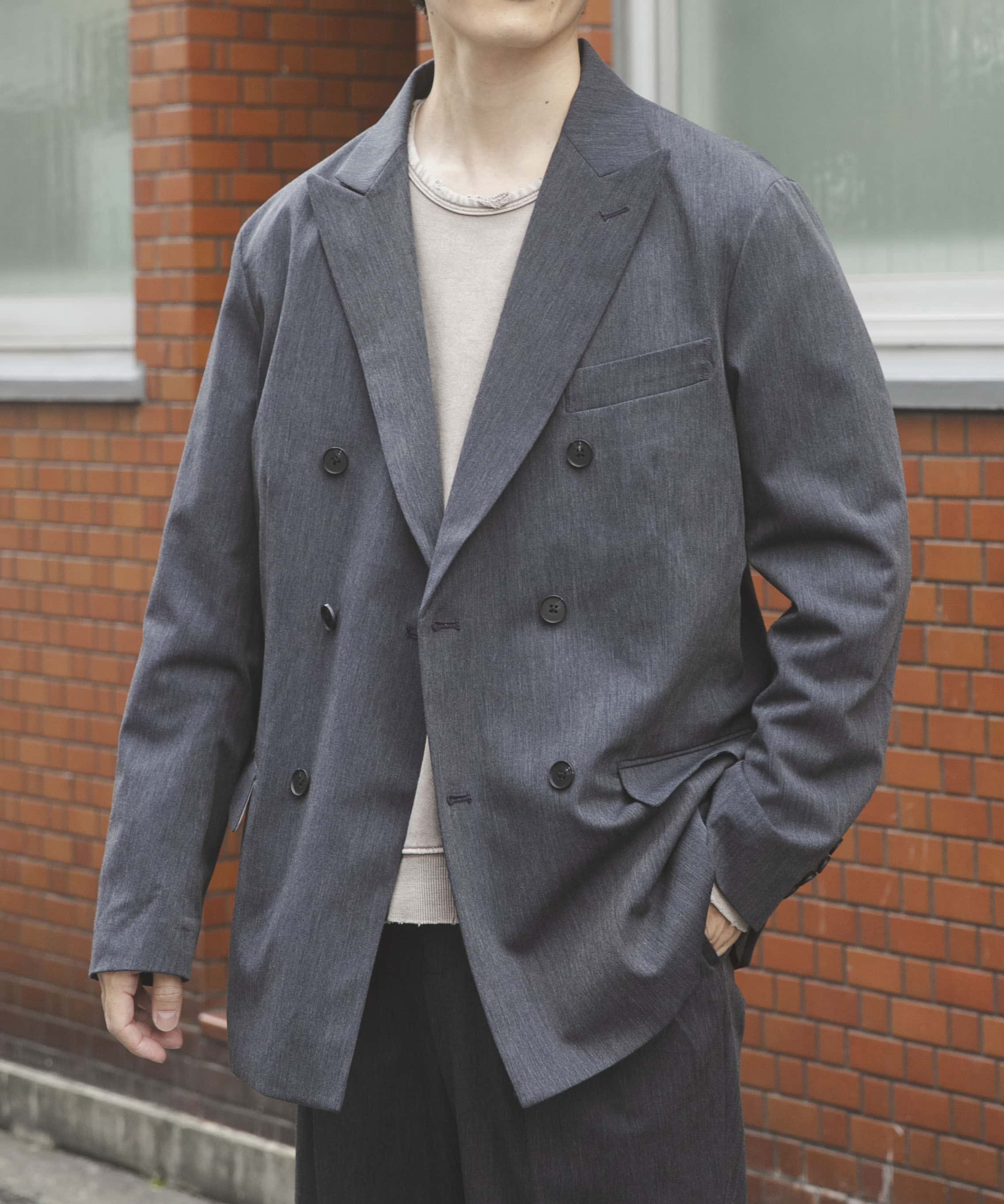 Gabardine Double Blest Jacket