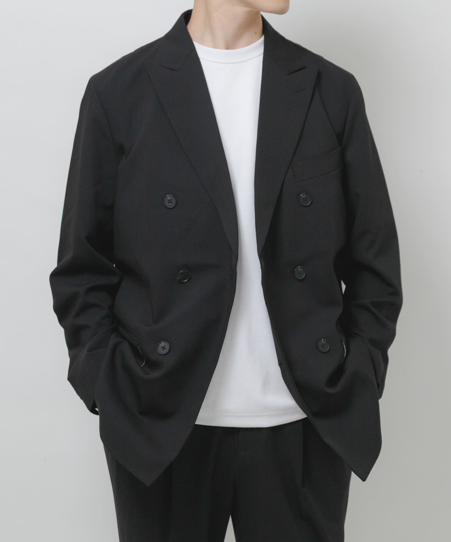 Gabardine Double Blest Jacket