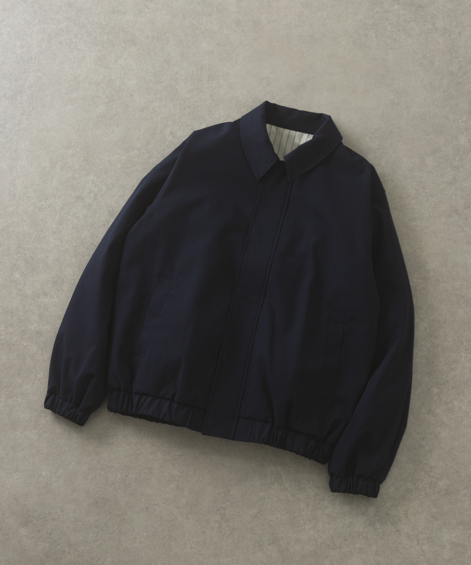 Gabardine Zip Up Jacket