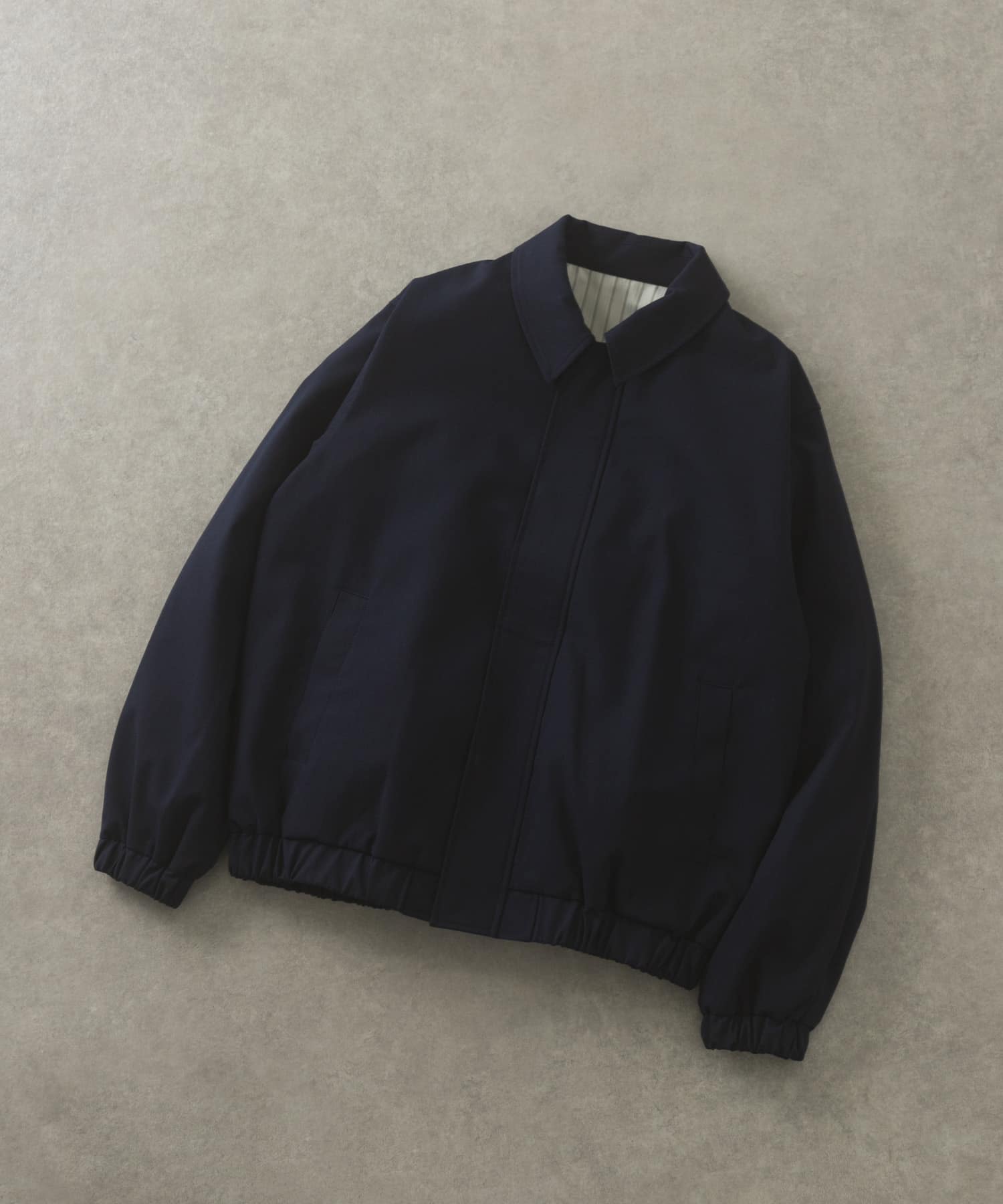 Gabardine Zip Up Jacket