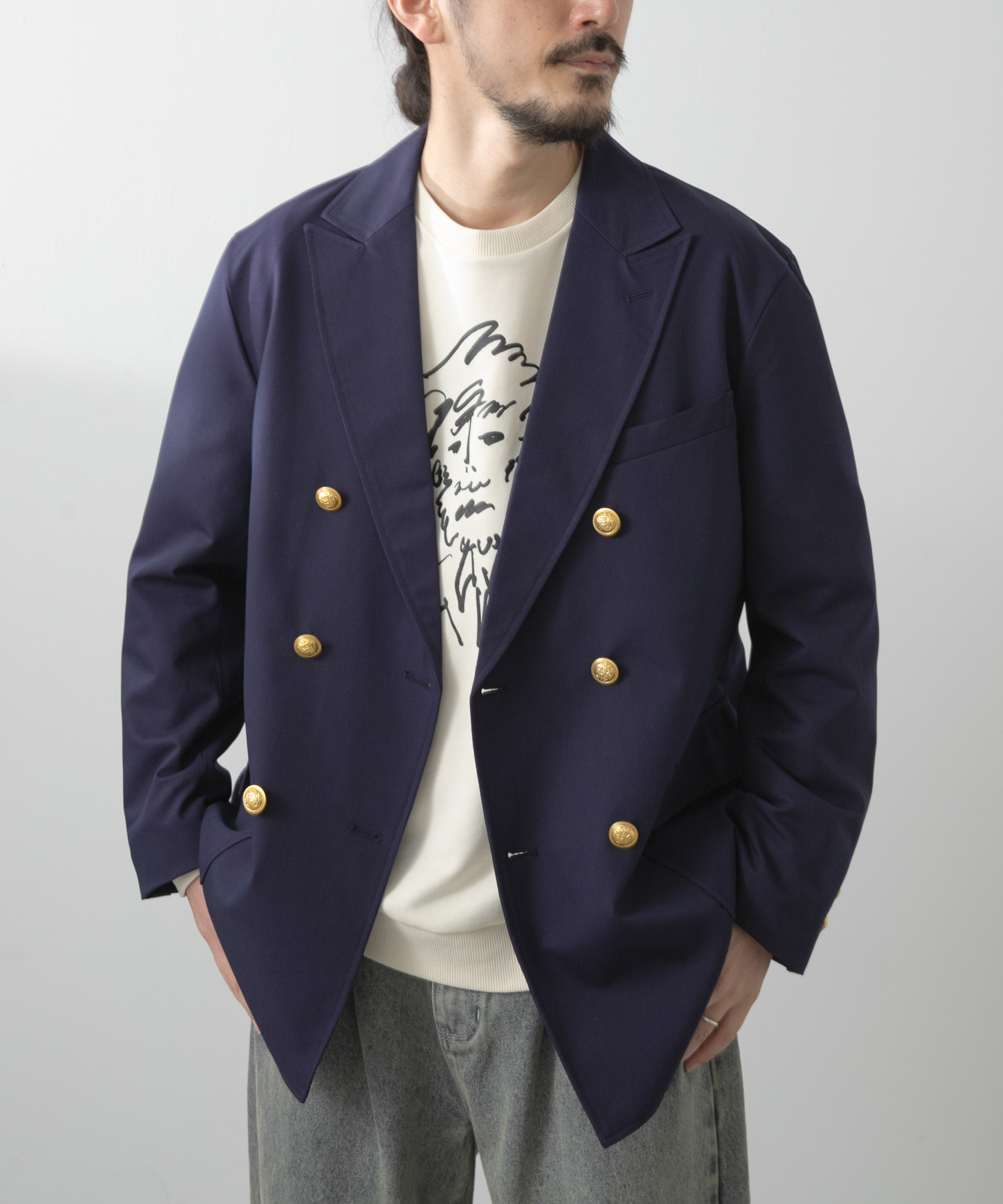 High-spec W Breast Blazer