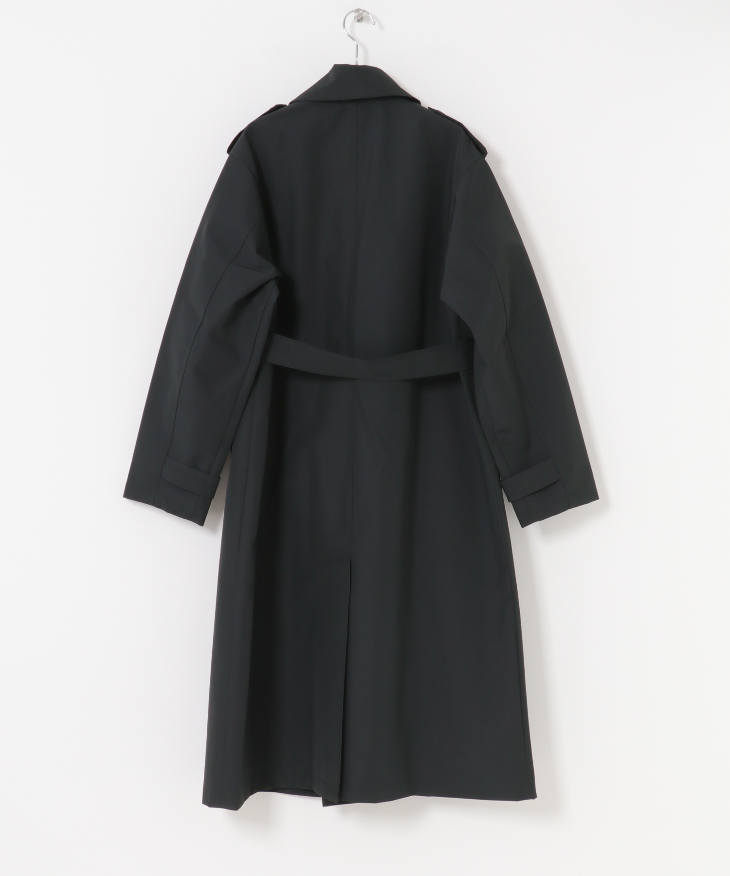 撥水×防風 3LAYERSトレンチコート BLK M