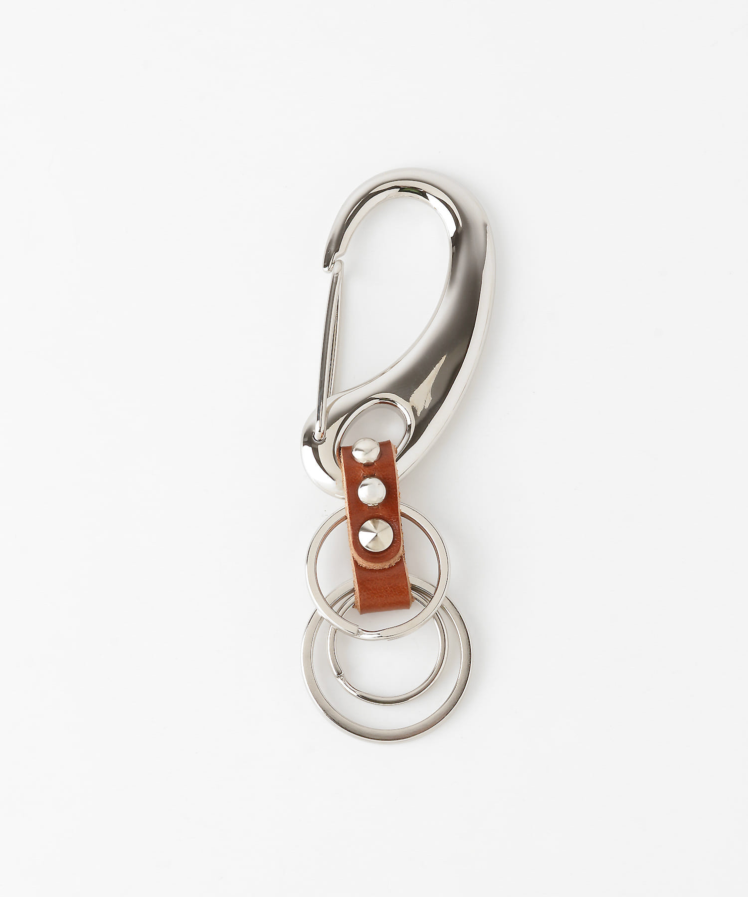 Carabiner Studs KeyHolder BRN -
