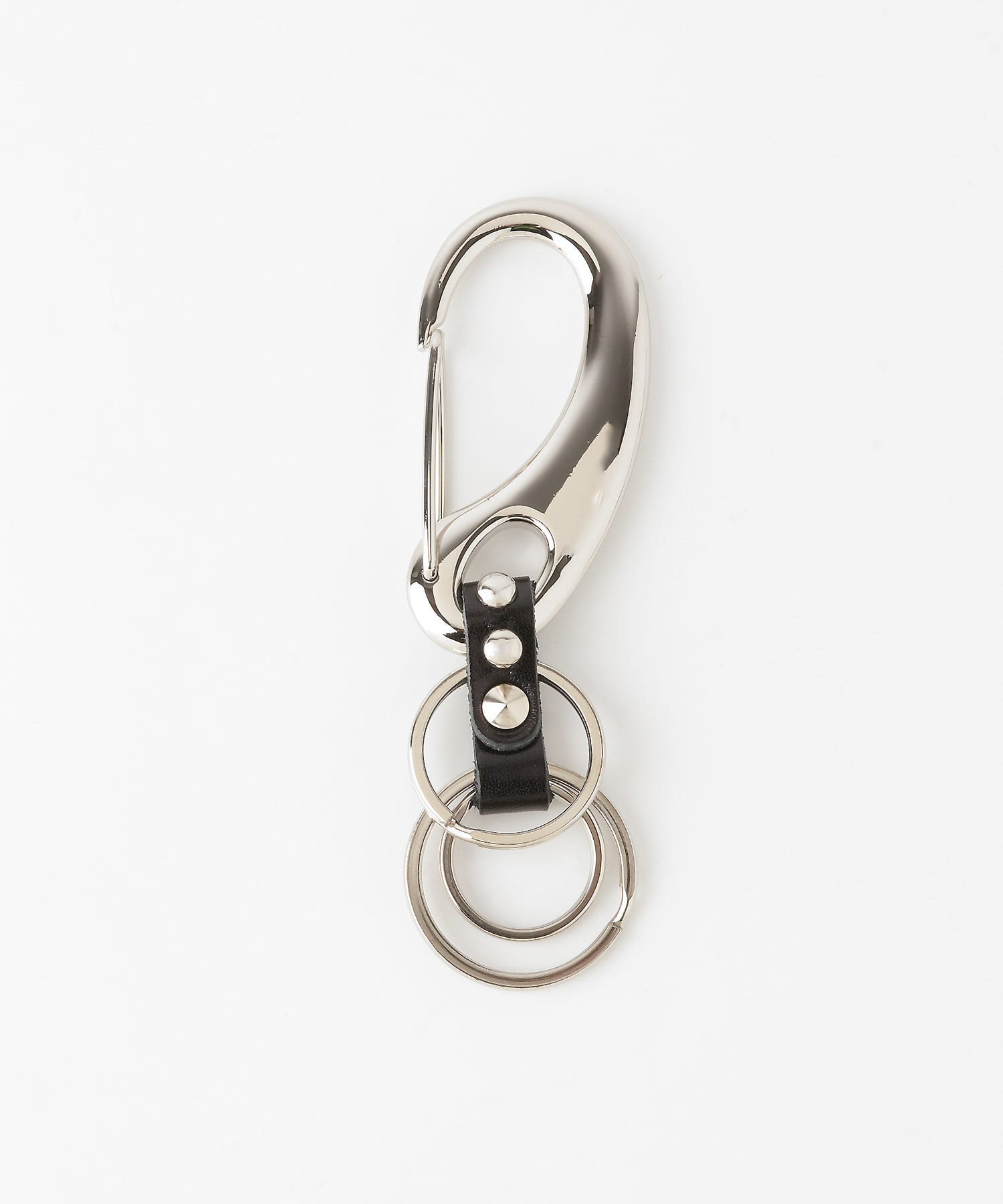 Carabiner Studs KeyHolder BLK -