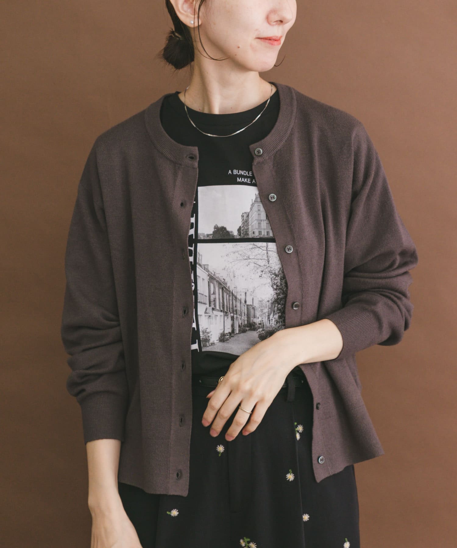 ホイップニットカーディガン