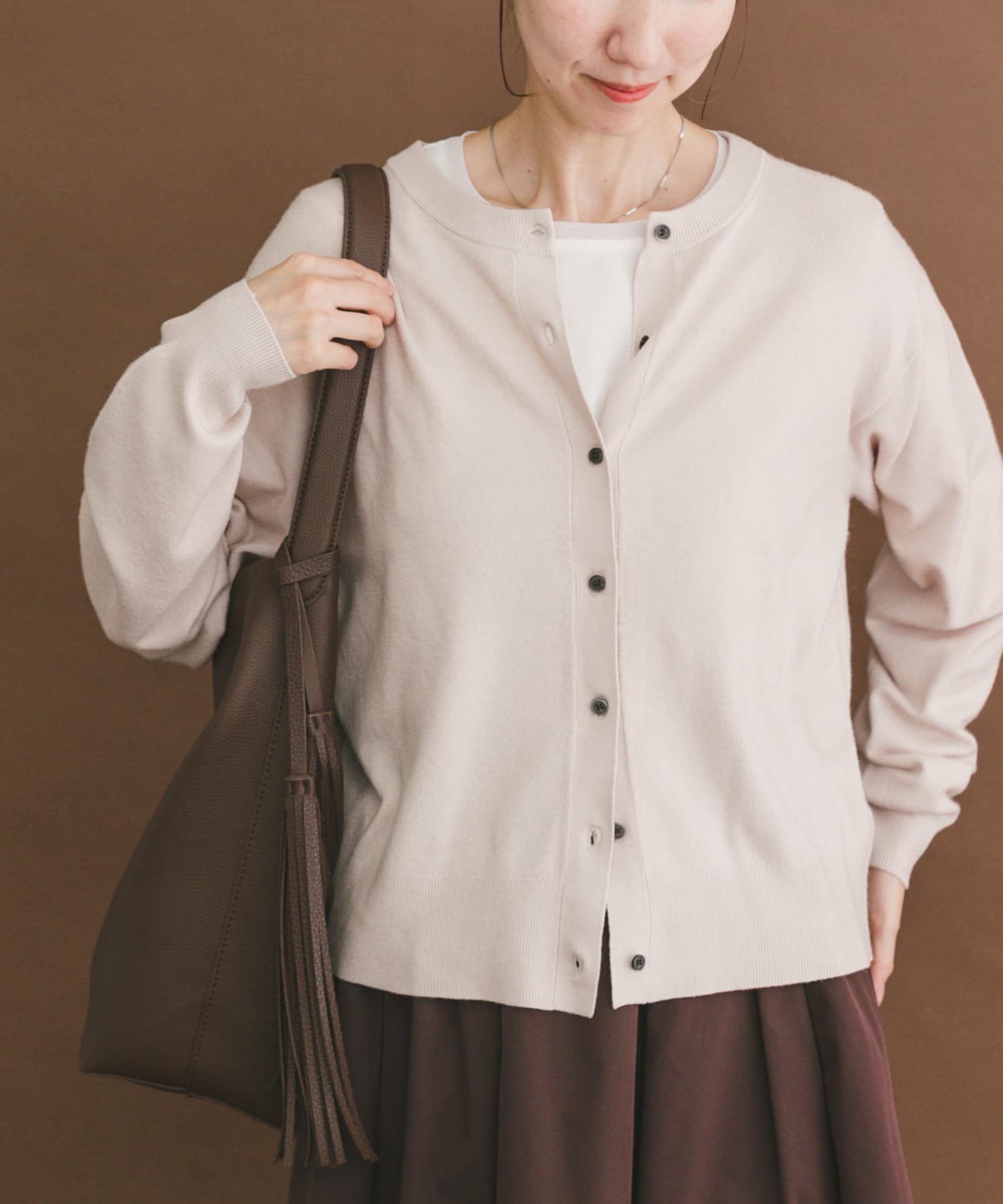 ホイップニットカーディガン