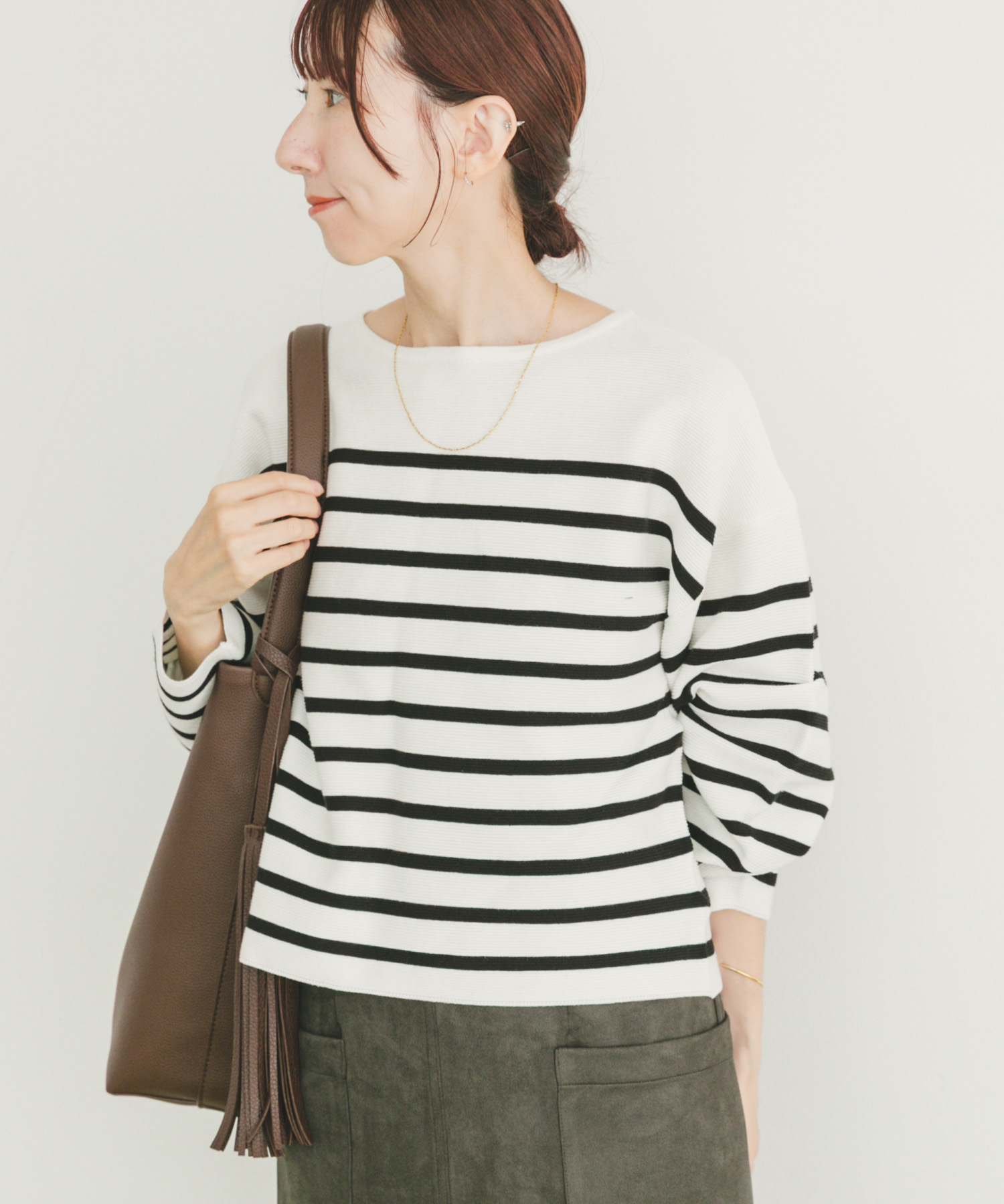 バナナスリーブニット