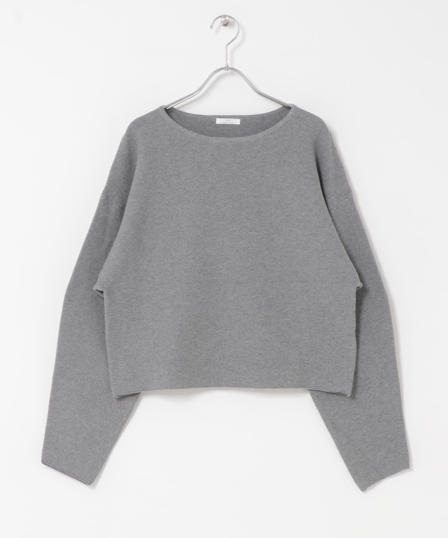 バナナスリーブニット GRY FREE