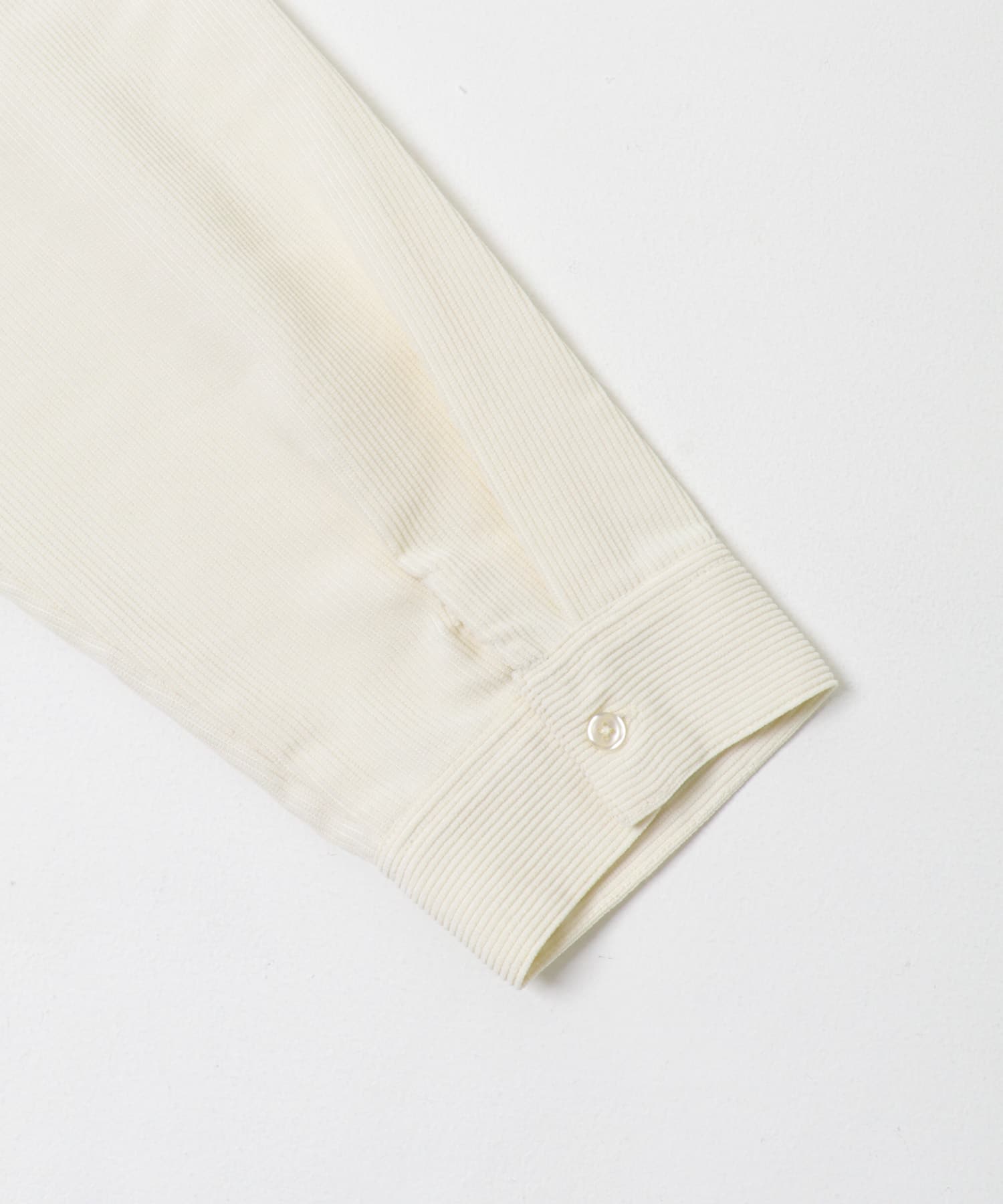 コーデュロイポケットシャツ ECRU FREE