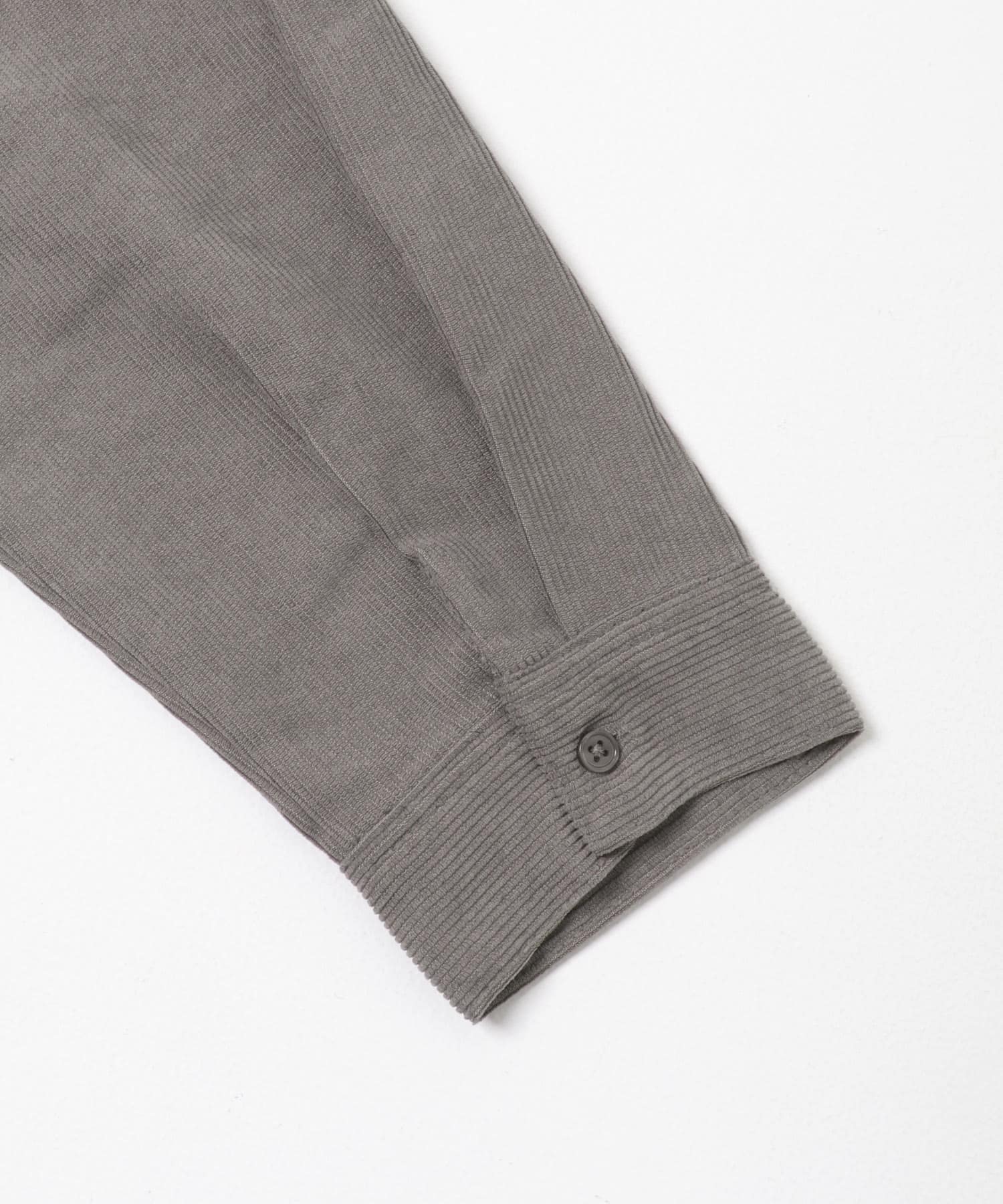 コーデュロイポケットシャツ GRY FREE