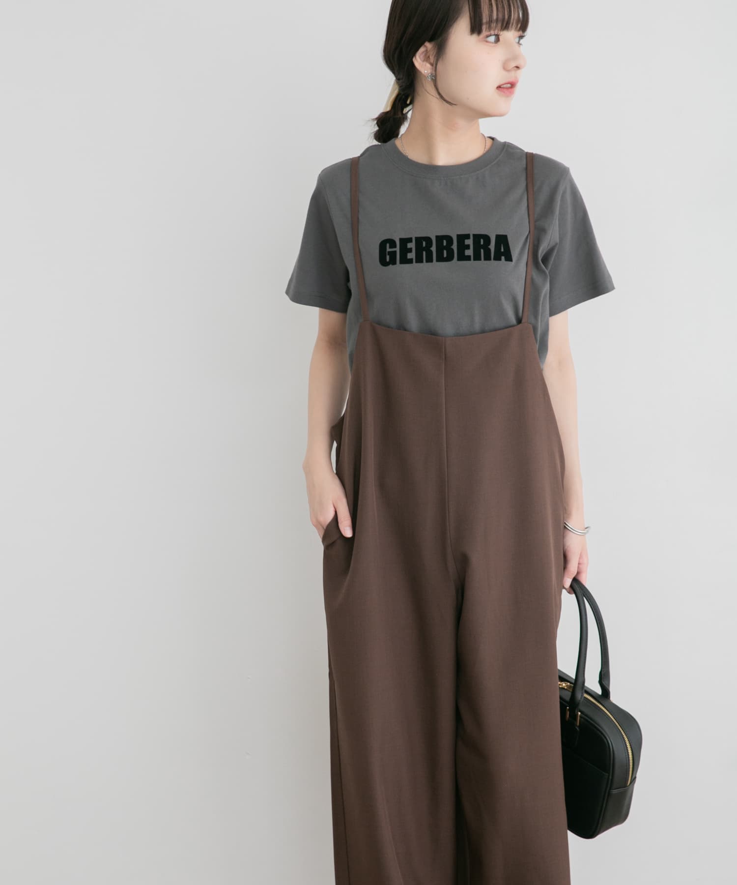 ルーズサロペット