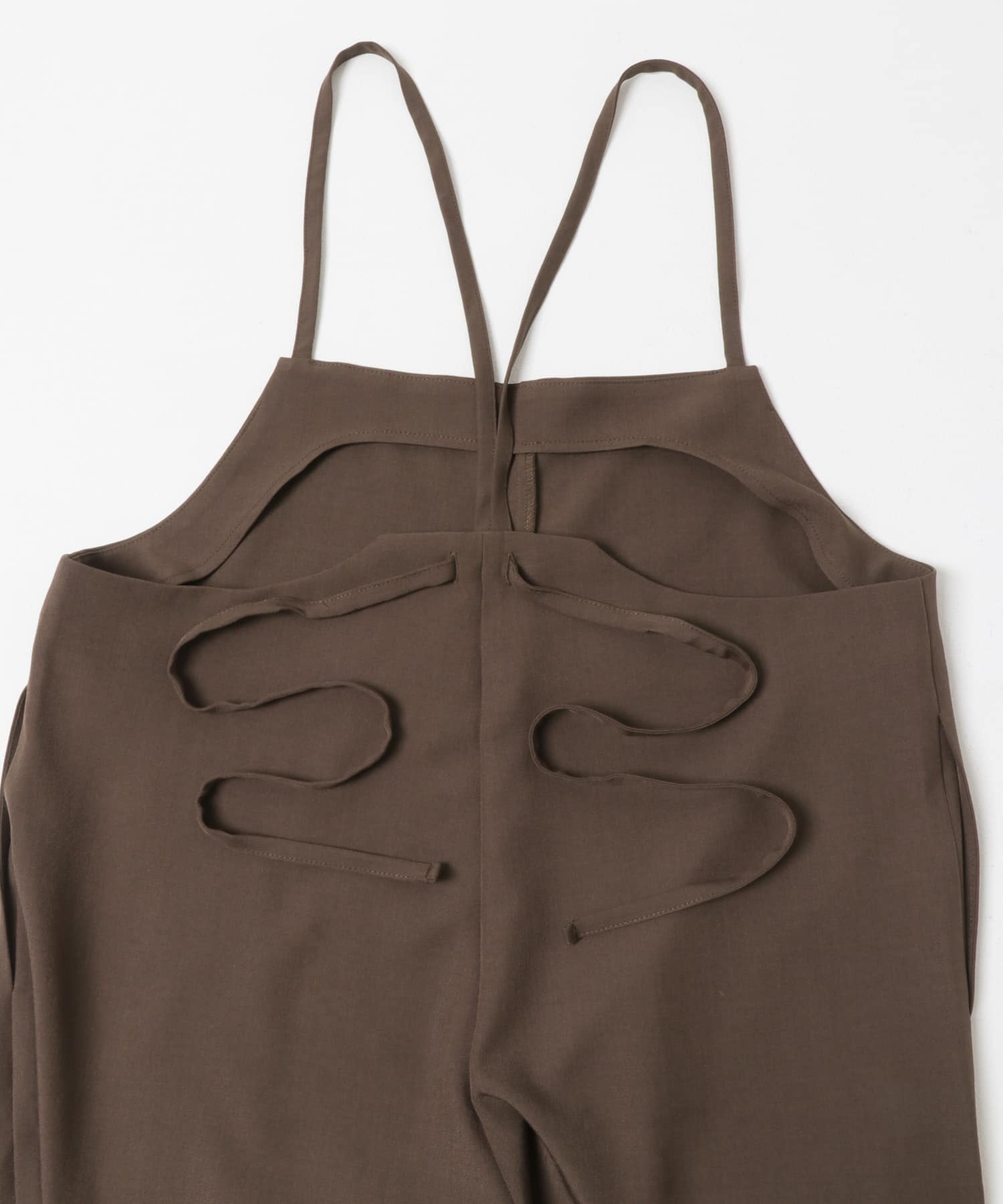 ルーズサロペット BRN FREE