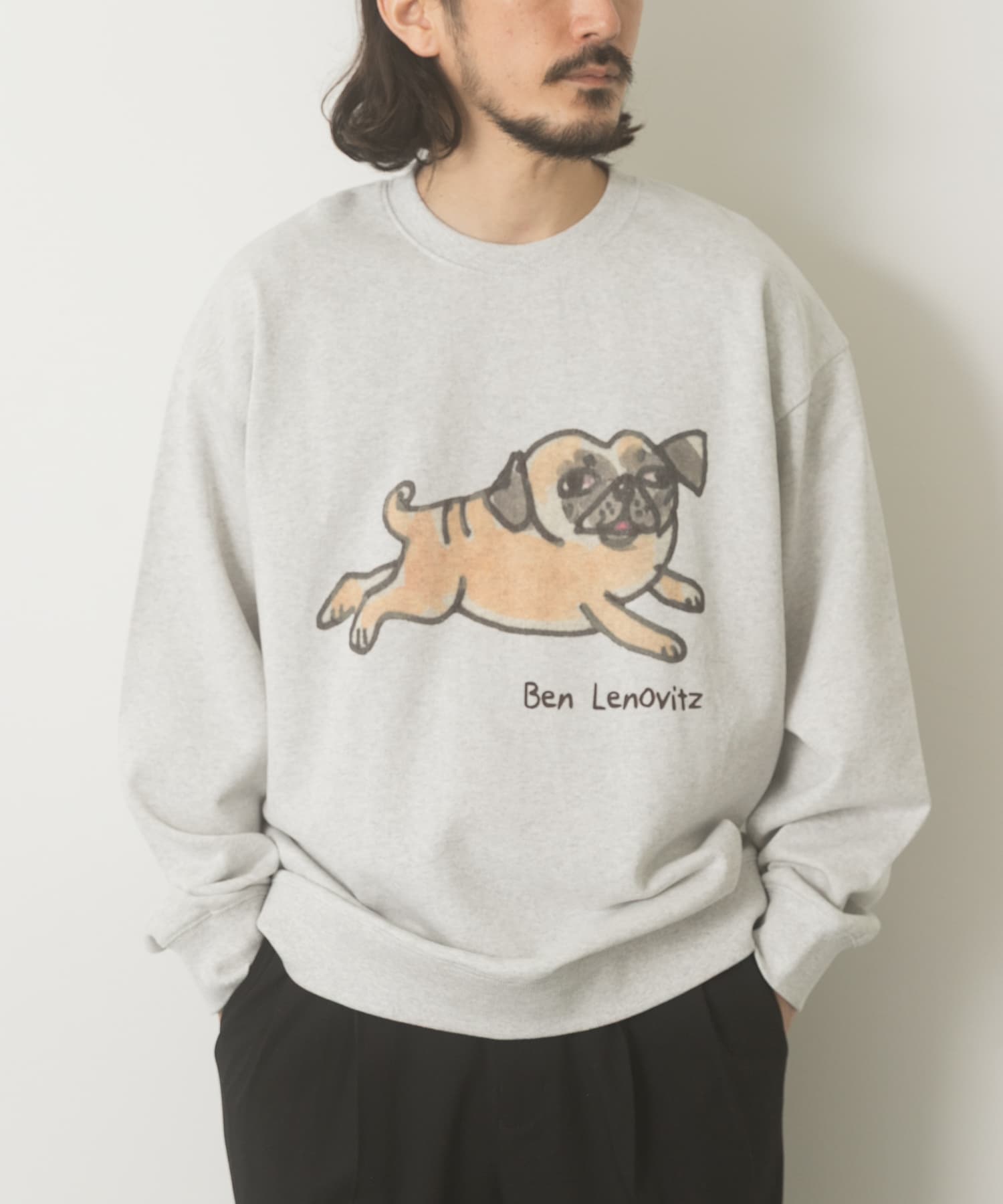 BEN LENOVITZ Print Sweat