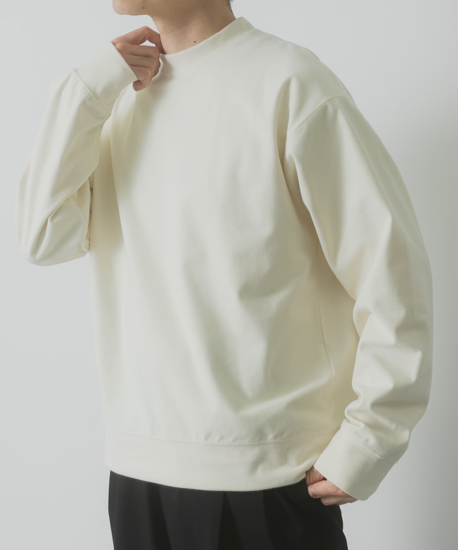 360°stretch起毛トップス