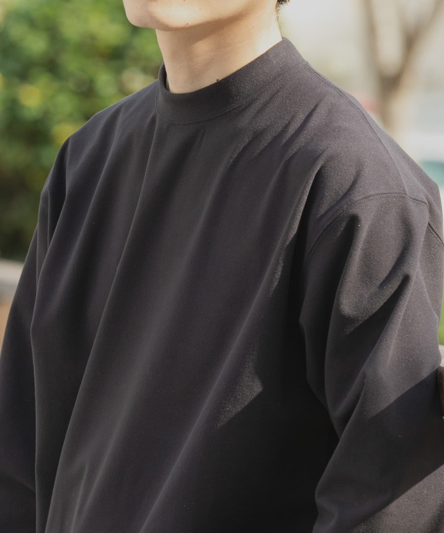 360°stretch起毛トップス