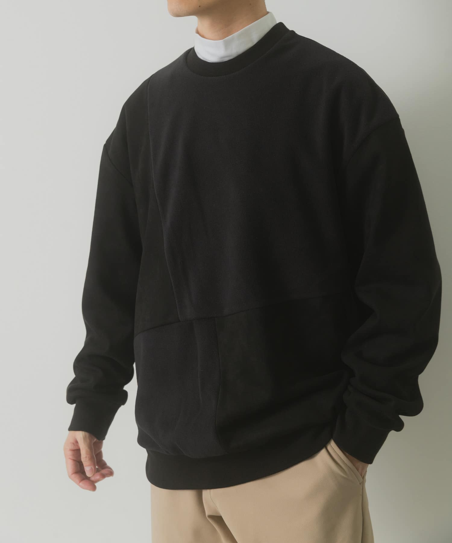 裏フリースF.S.クレイジープルオーバー