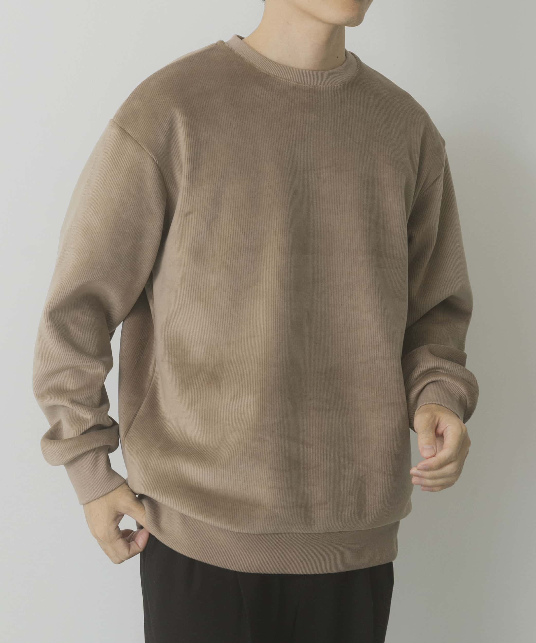 発熱機能カットコール クルーネックTops