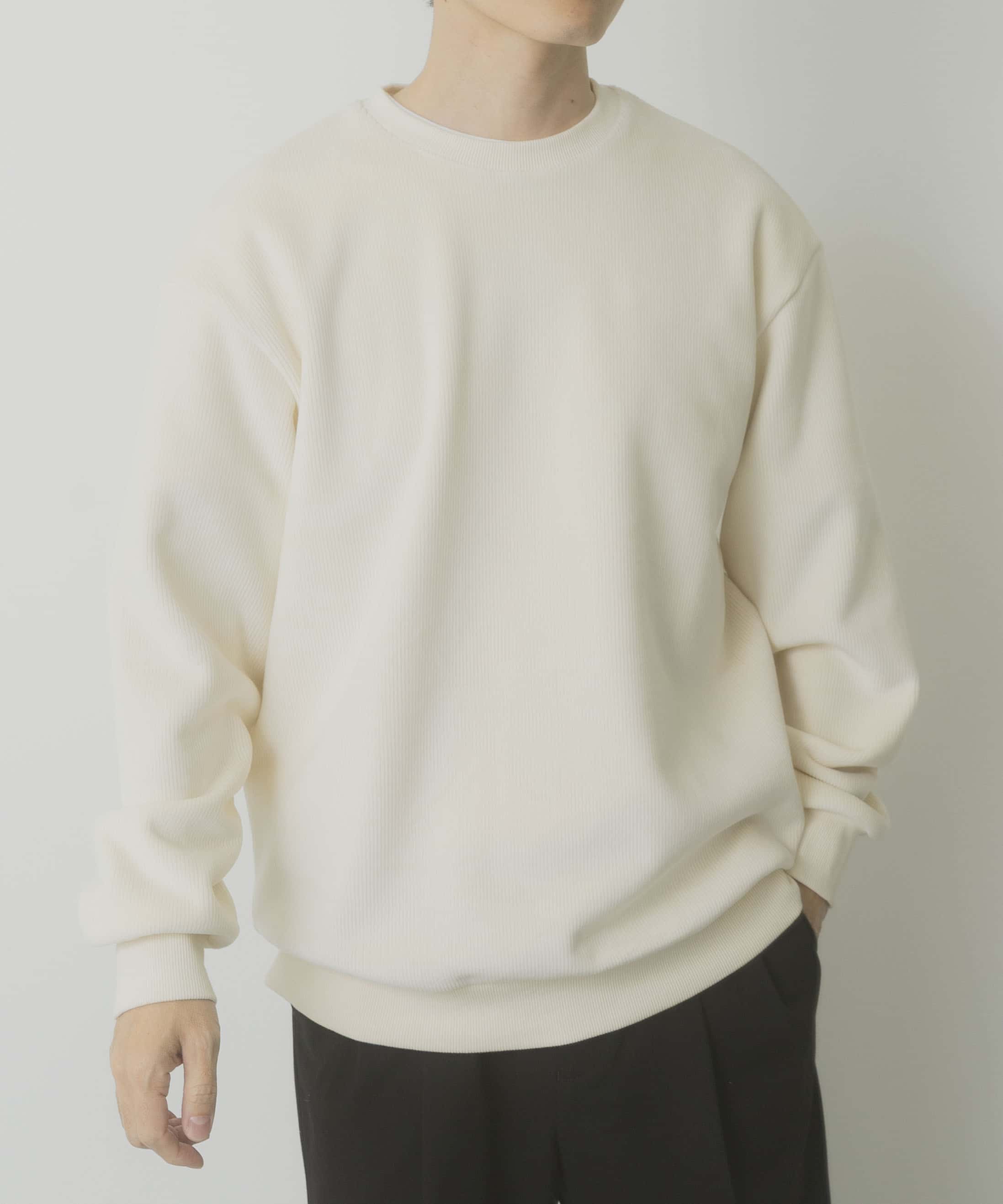 発熱機能カットコール クルーネックTops