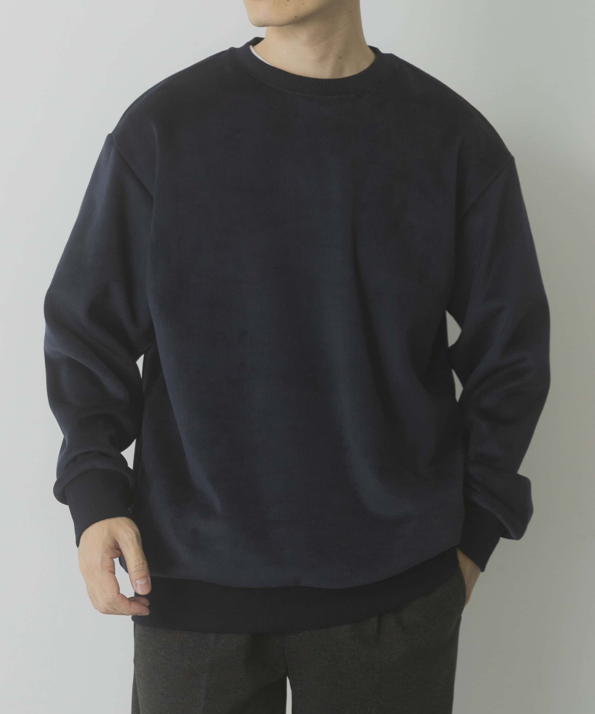 発熱機能カットコール クルーネックTops