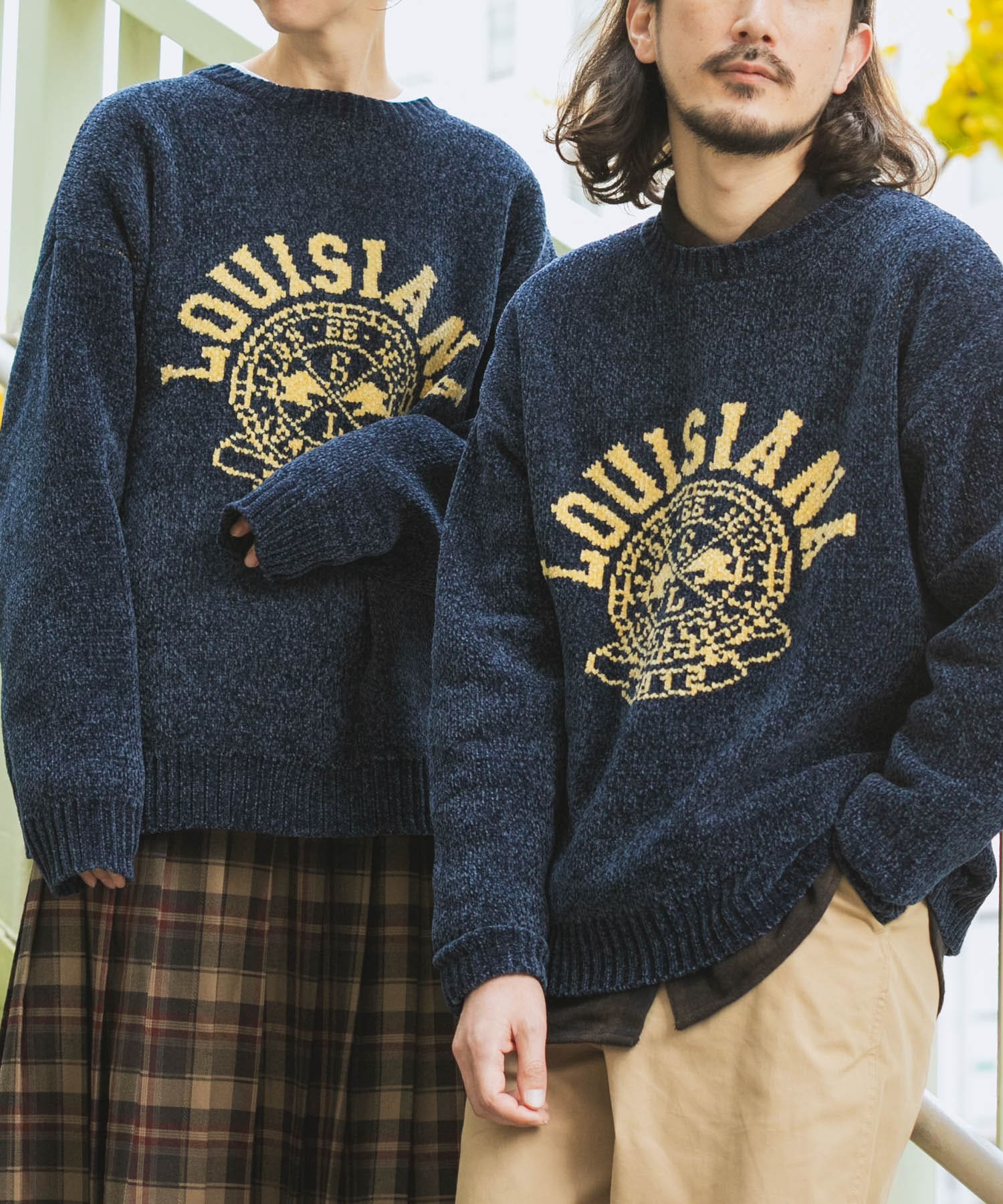 身長：164cm サイズ：M / 身長：173cm サイズ：L