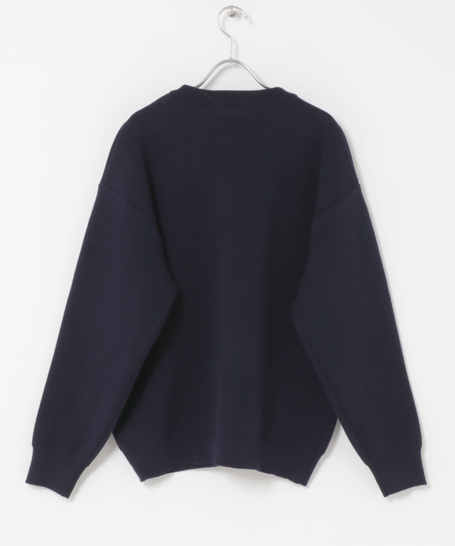 Teddy Bear スウェットライクニット NVY M